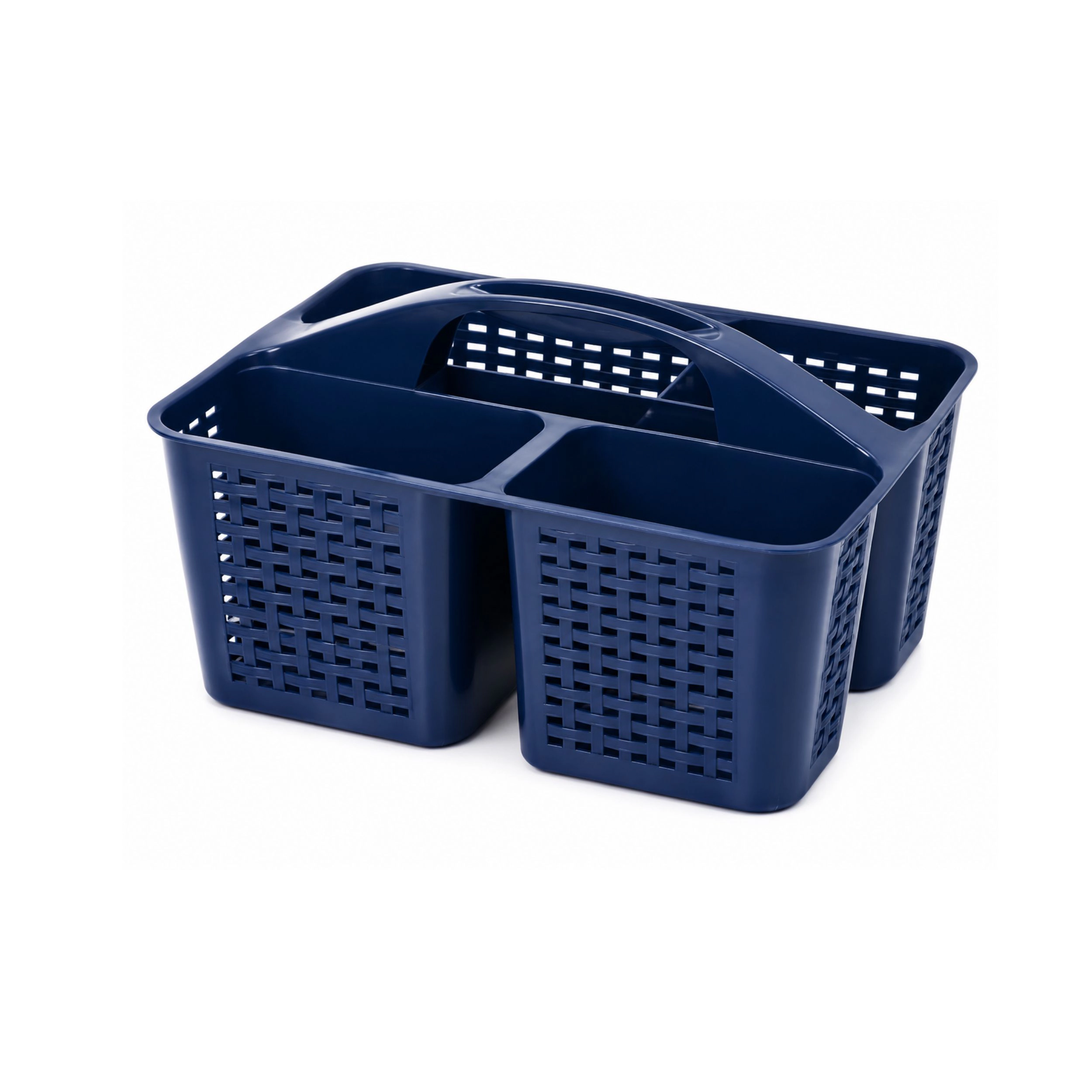 Stock Preferred Portable Shower Caddy Organizer with Handle Plastic Basket for Bathroom Dorm