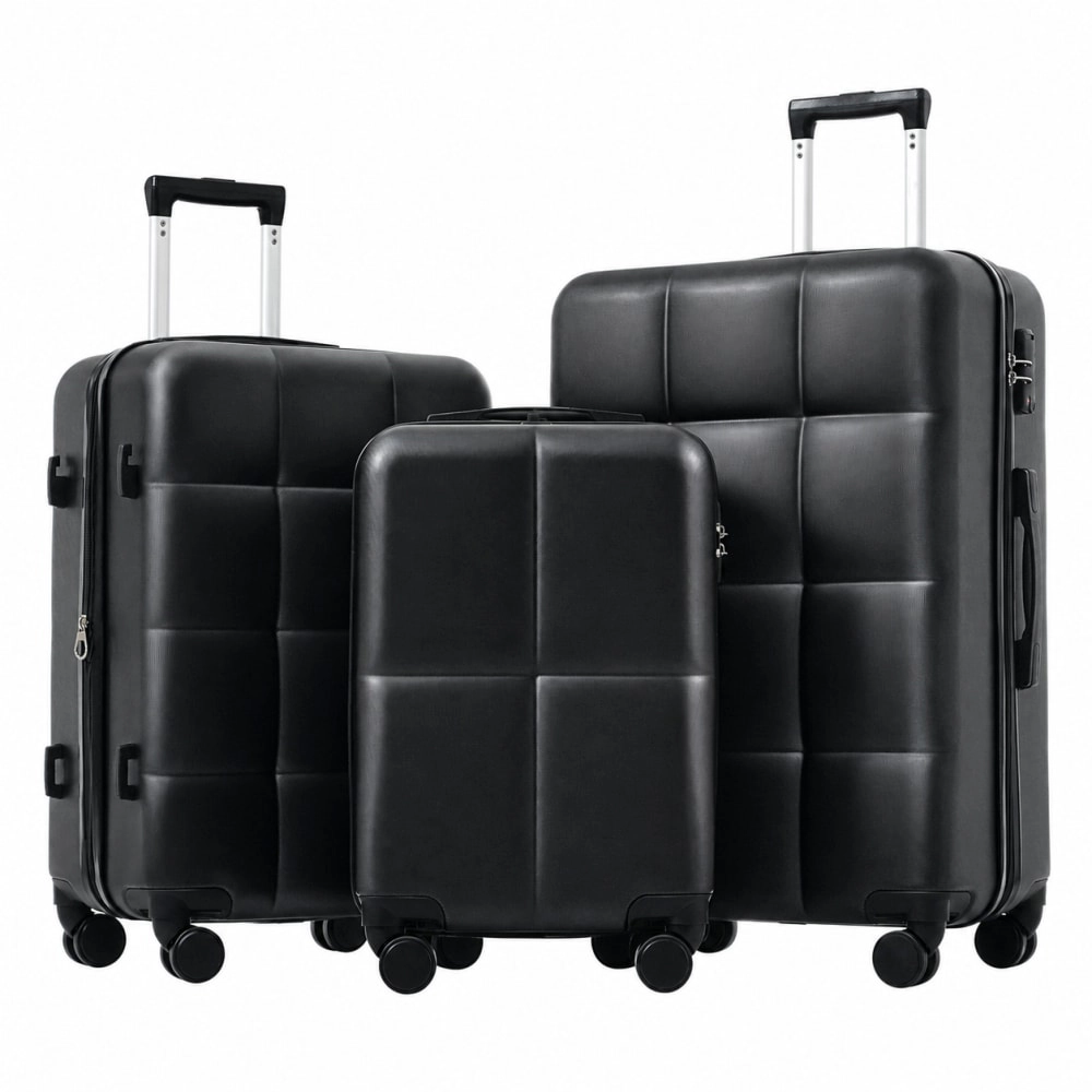 WOW PIONEER Lightweight Hard Case Checked Luggage