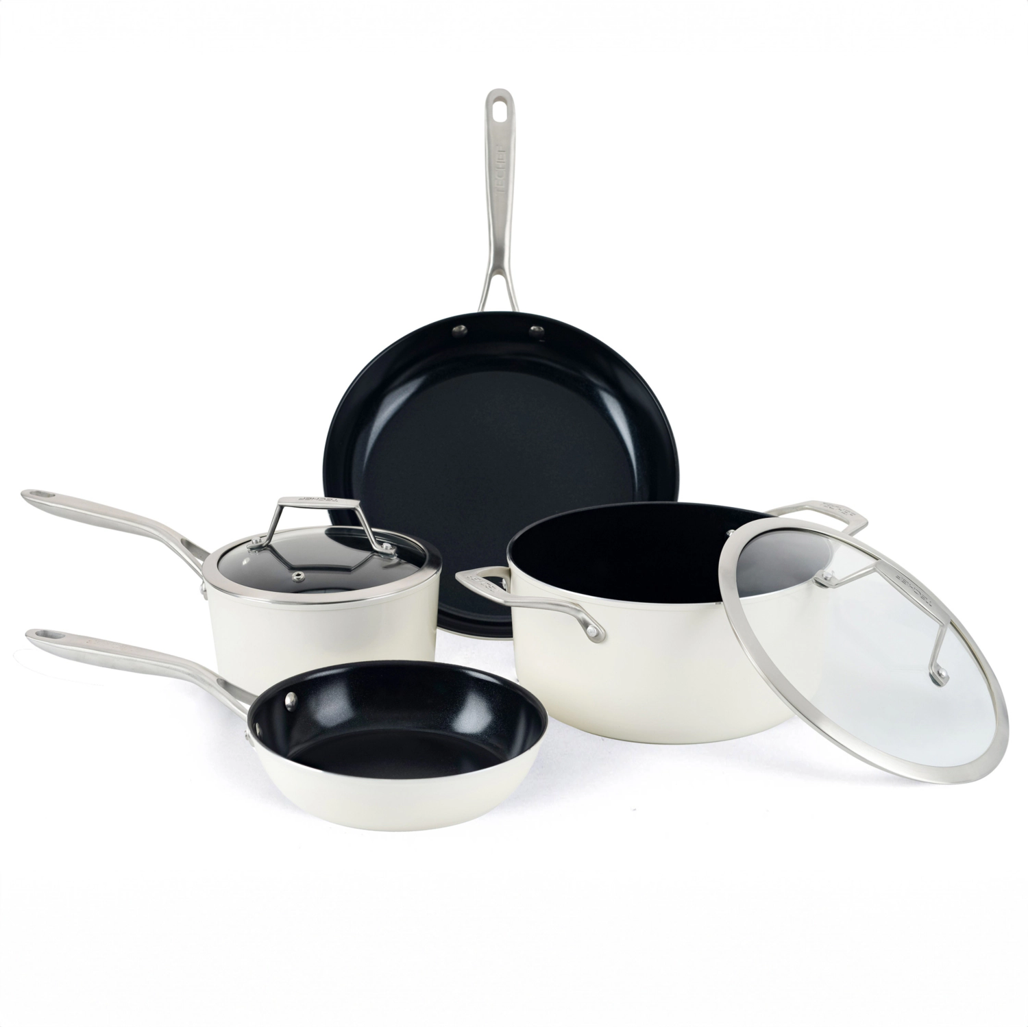 TECHEF - ValenCera - 6 Piece Cookware Set