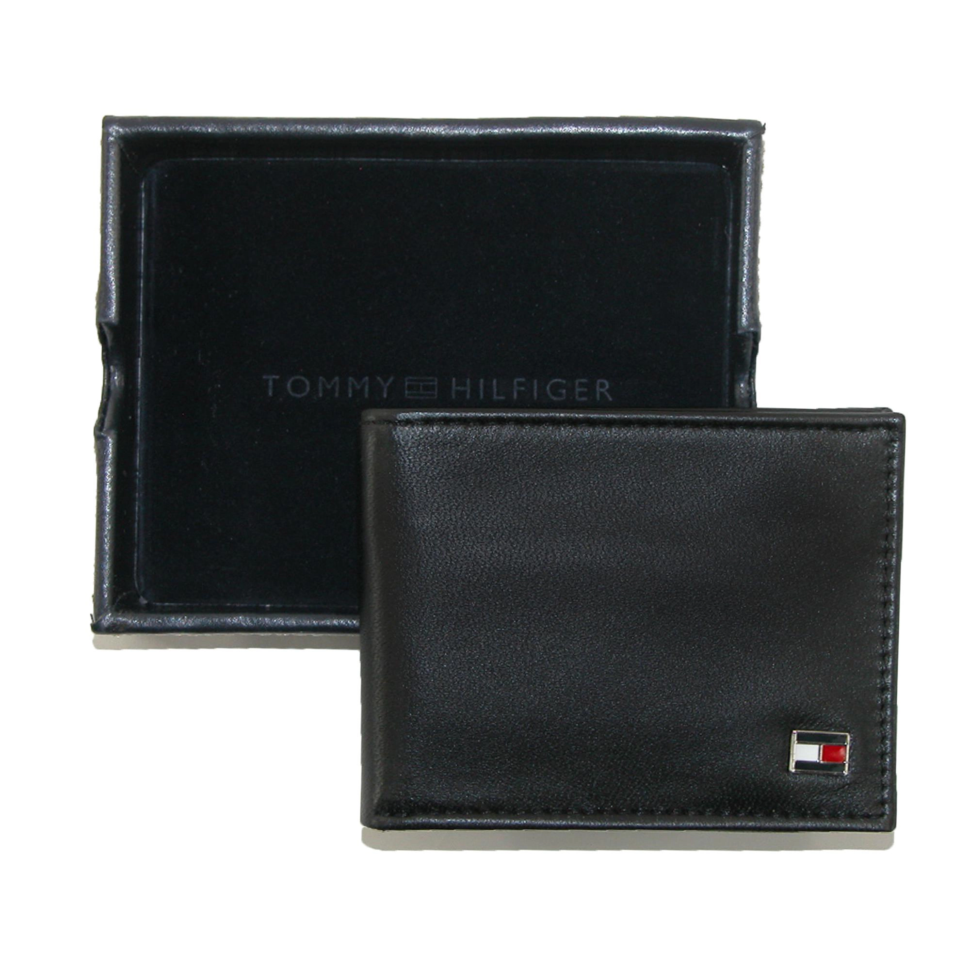 Tommy Hilfiger Men's Dress Belt and Bifold Wallet Gift Set