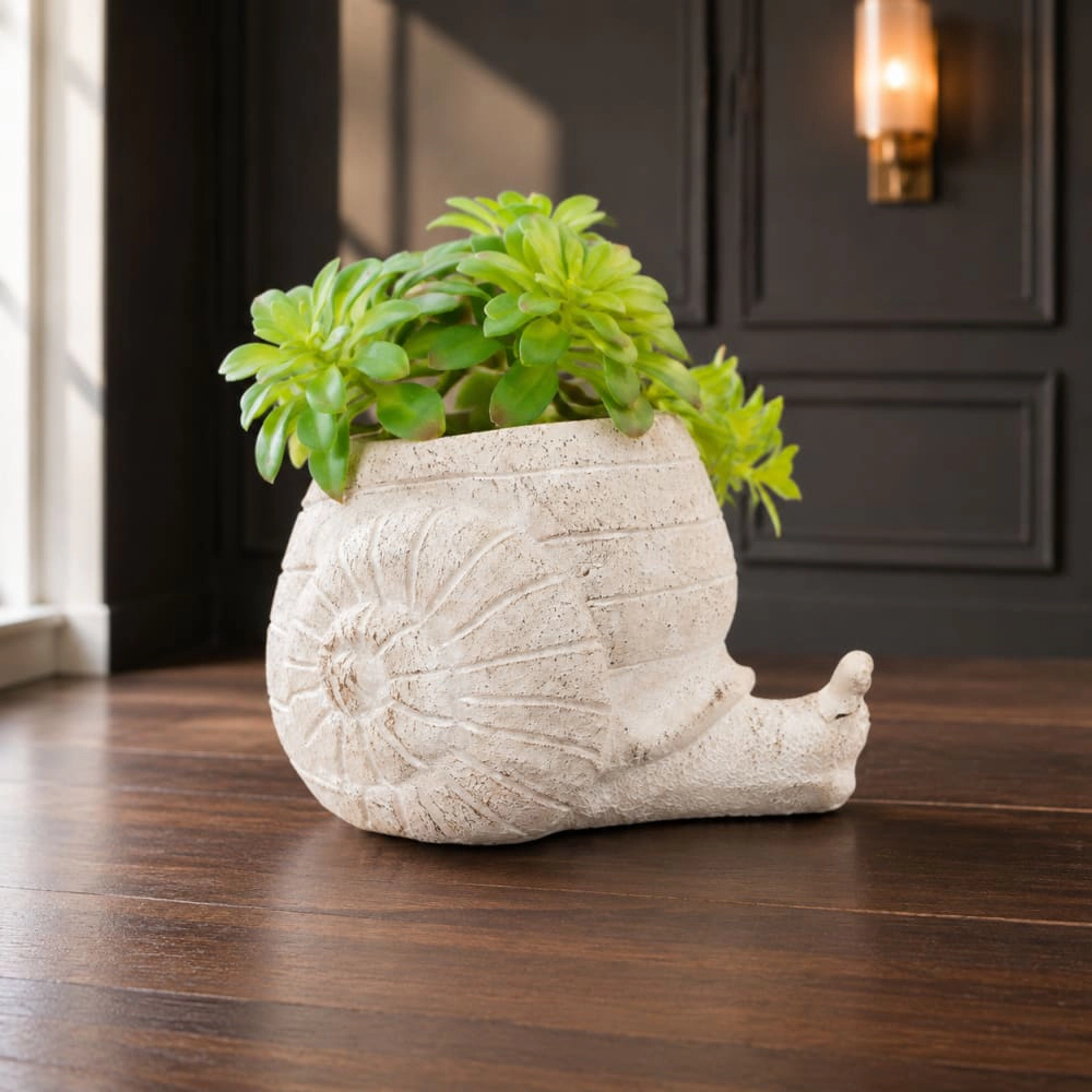 WOW PIONEER Solid Cement Planter Pot