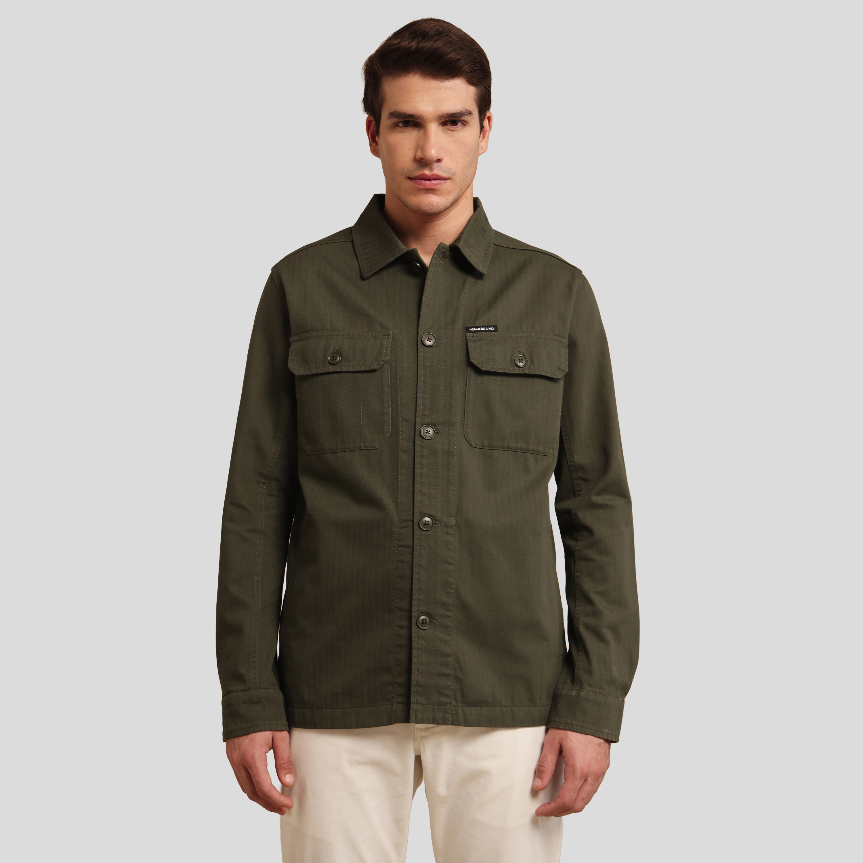Members Only Men's Shirt Jacket