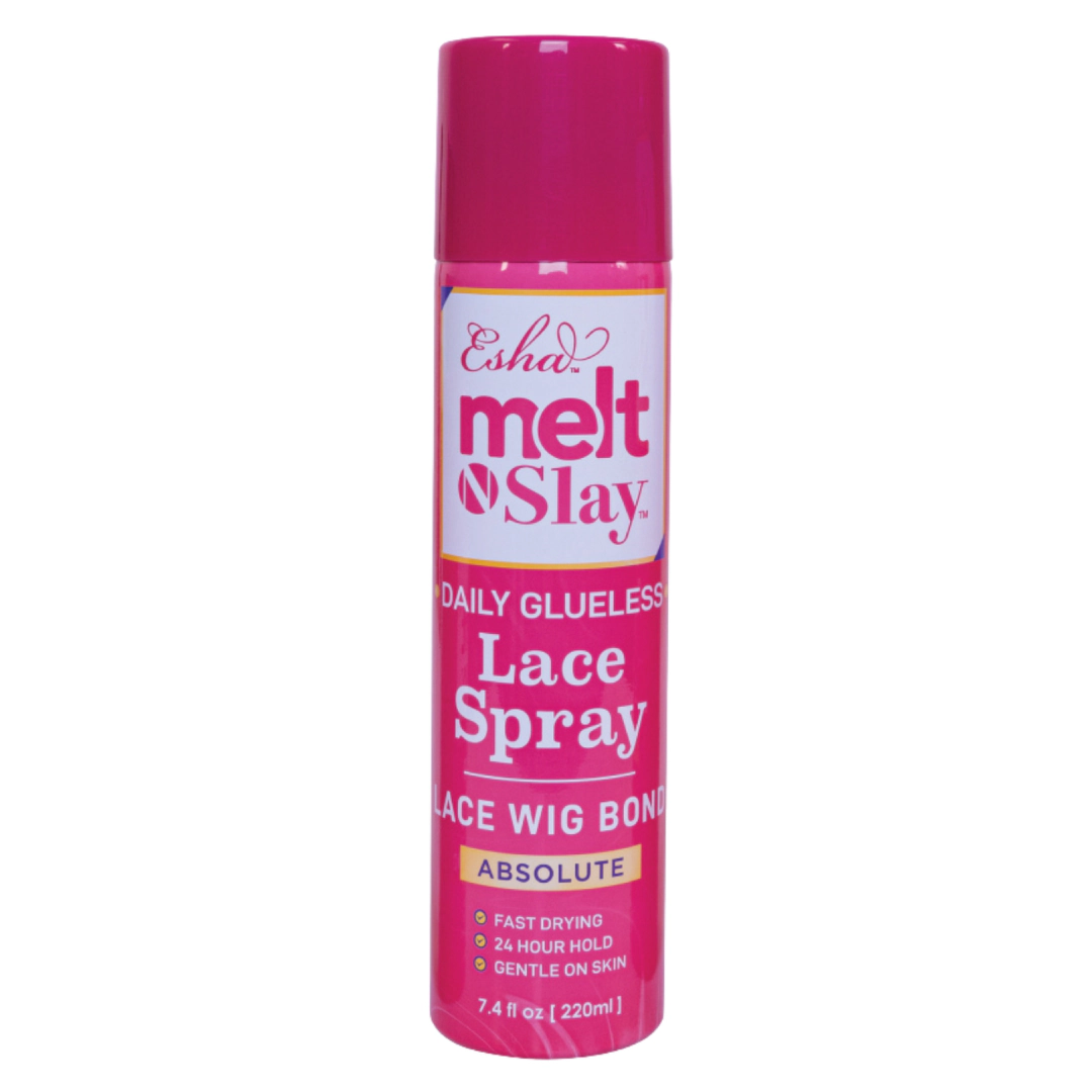 Esha Unisex Strong Hold Lace Wig Spray Melt N Slay Glueless Lace Spray
