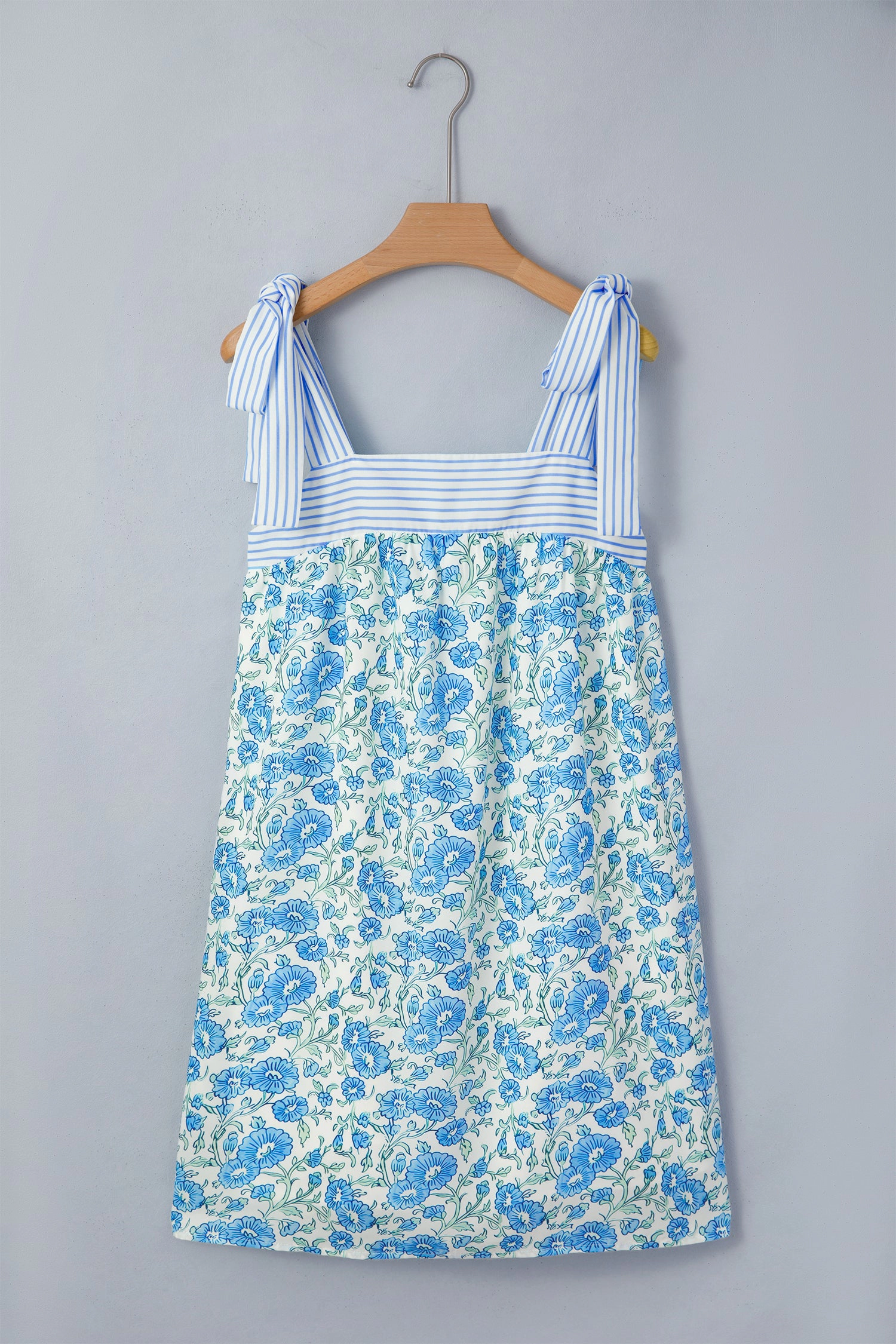 Threaded Pear Womens Estelle Knot Straps Mini Dress