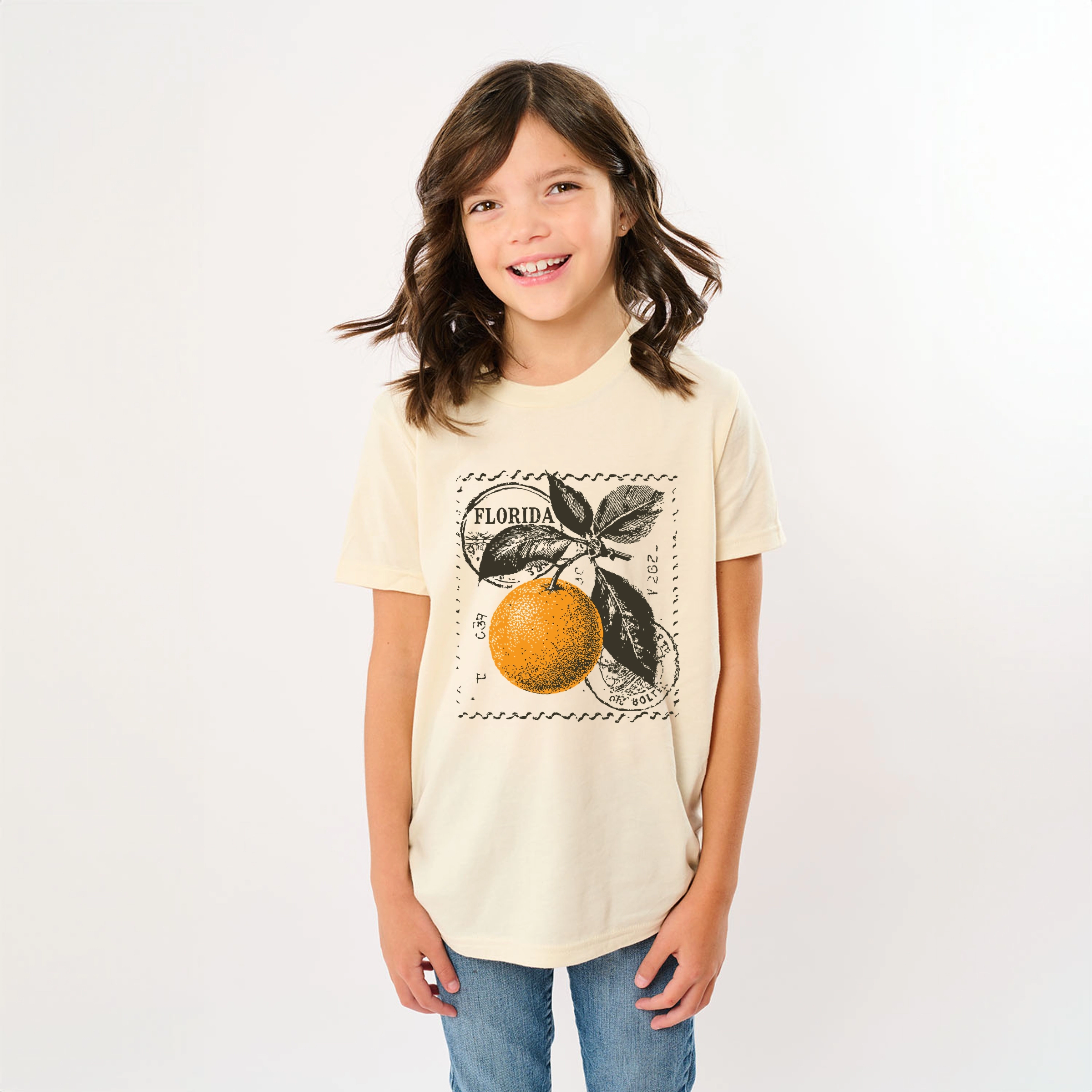 The Juniper Shop - Youth Short Sleeve Graphic T-Shirt Florida Orange