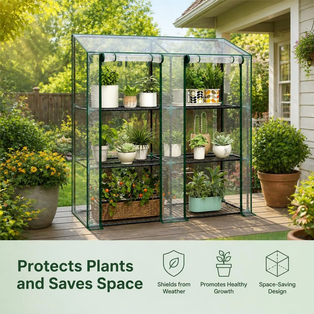 WOW PIONEER Outdoor Walk-In Greenhouse