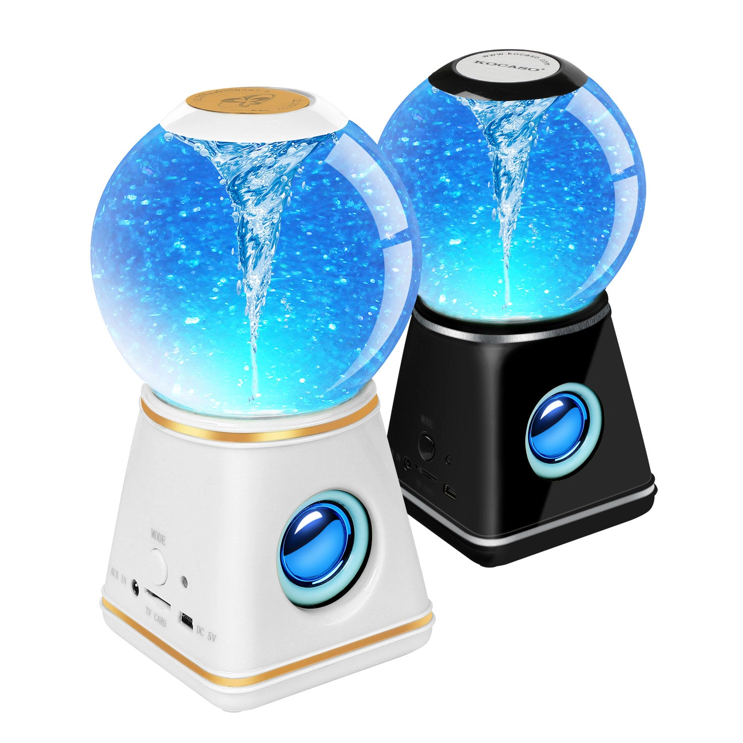 GBruno Water Cyclone LED Bluetooth Speaker