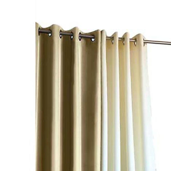 Commonwealth Outdoor Decor Gazebo Indoor Outdoor Grommet Curtain Panel 50 x 108 Khaki