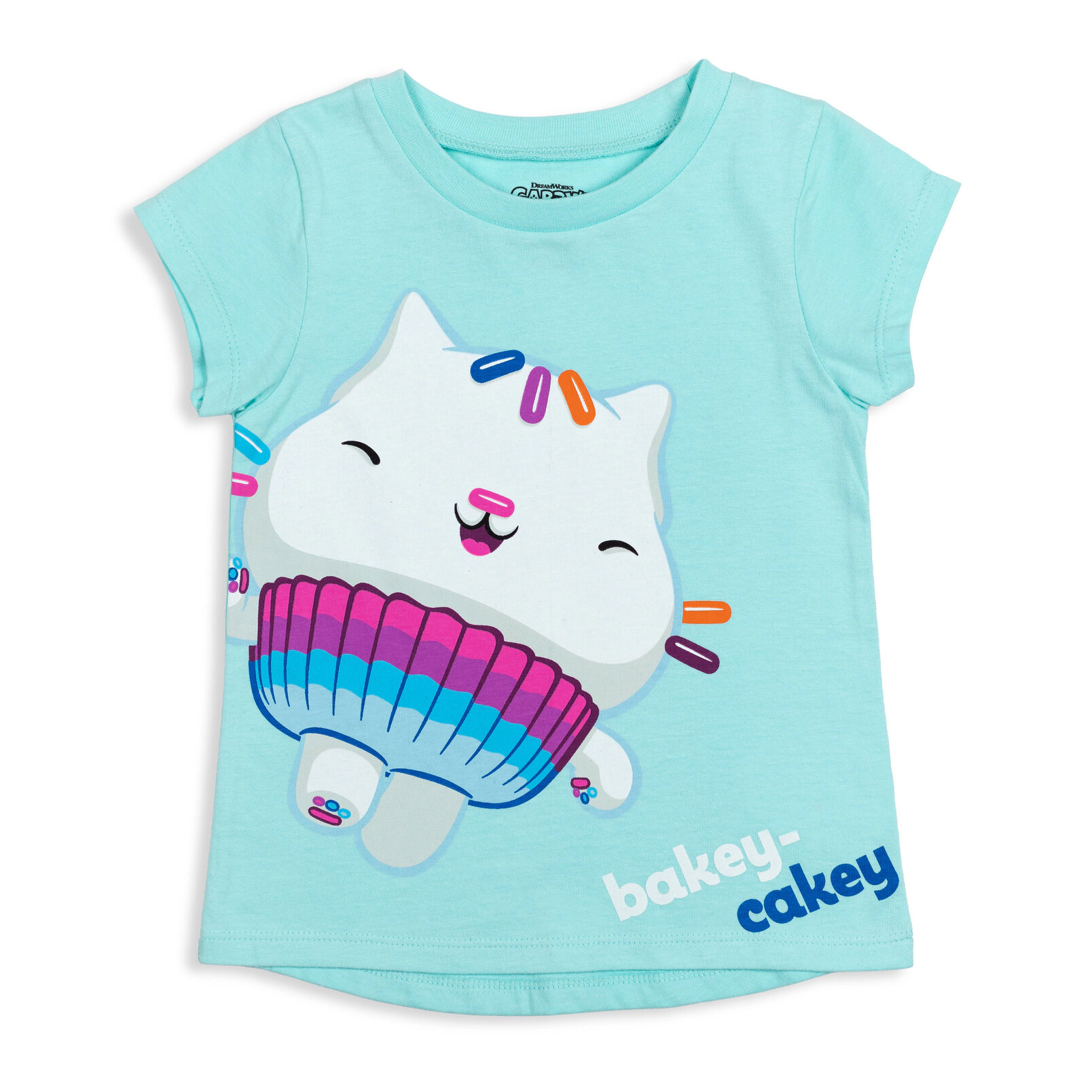 Dreamworks Gabby's Dollhouse Girls' 2-Pack Short Sleeve Tees
