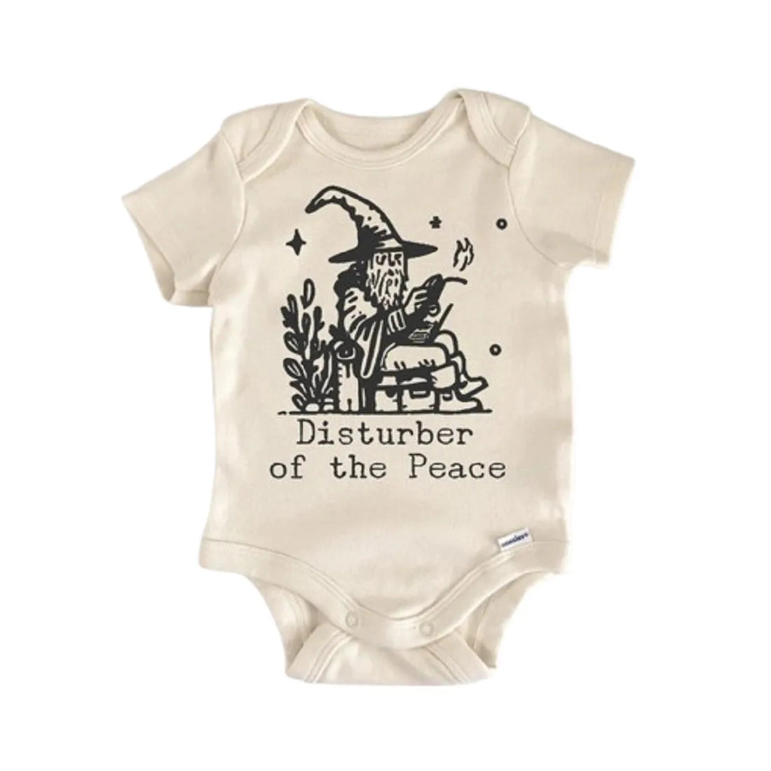 NOFO VIBES Unisex Fantasy Wizard Movie Newborn Baby Bodysuit
