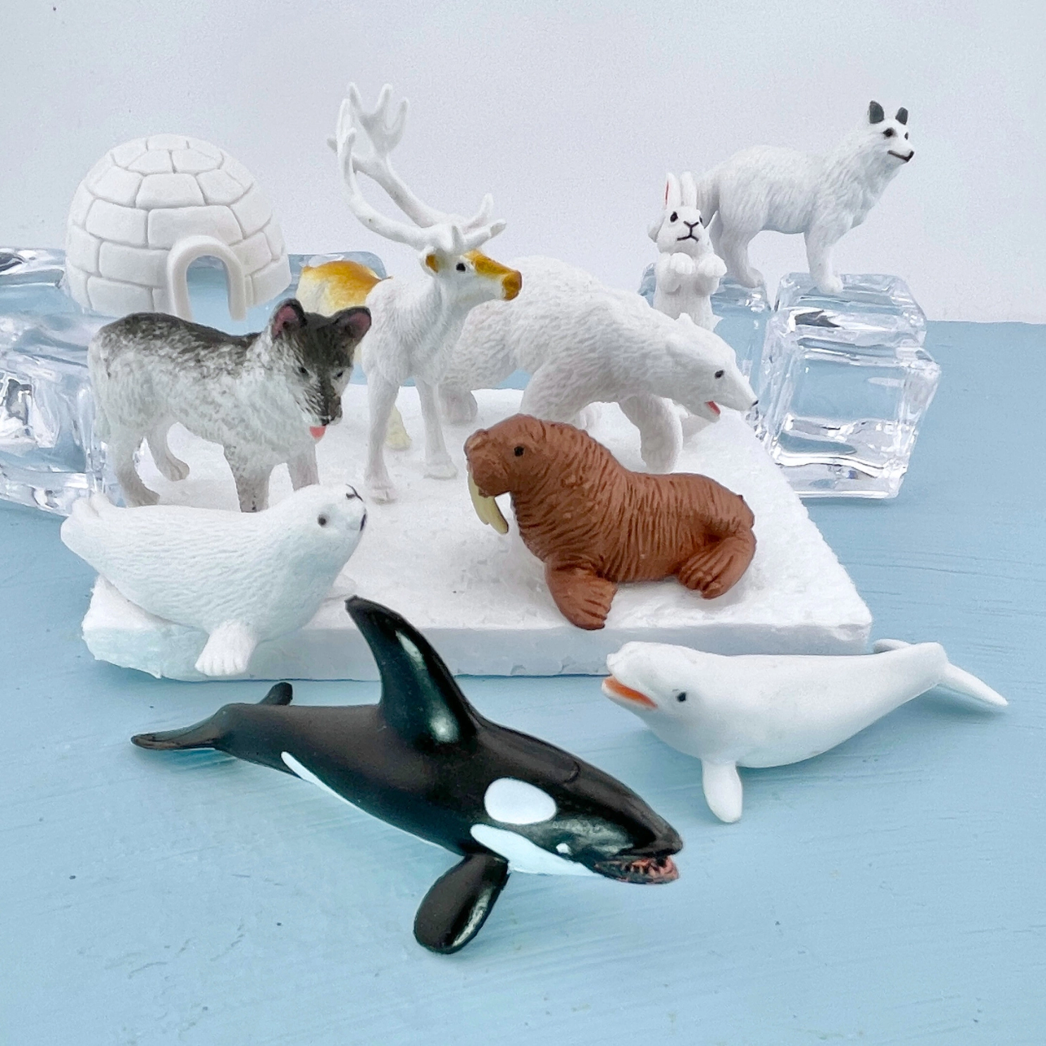 Safari Ltd. - Arctic TOOB - contains 10 Mini Figurines