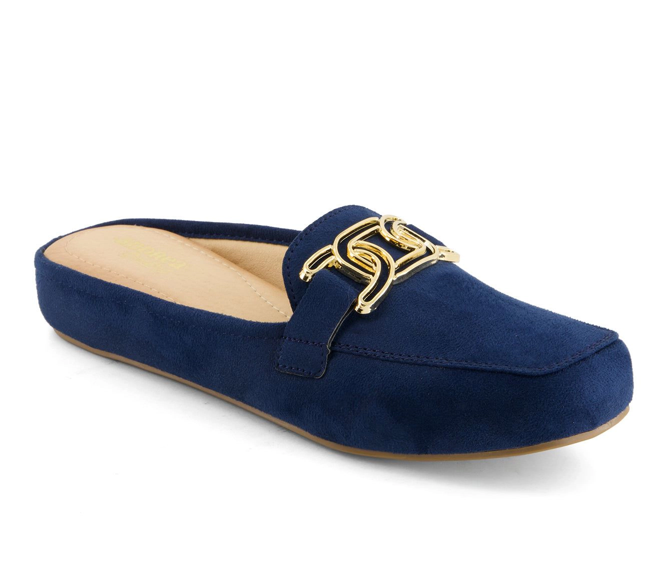 Andrea Womens Soft Suede Mules