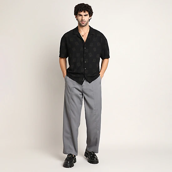Cahoot Men's Indie-Cuban Oversized Shirt