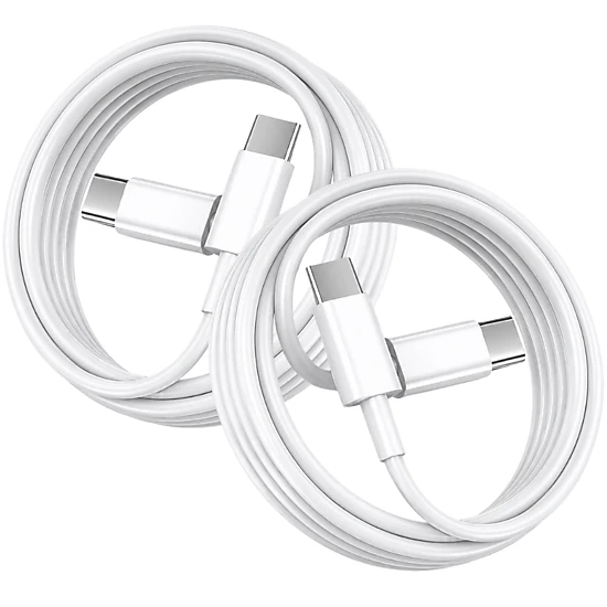 Qixxronics 2PCSUSB-C to USB-C Cable, 3FT Charging & Data Sync Cable for Samsung Galaxy, Z Flip, Z Fold, USBC Devices