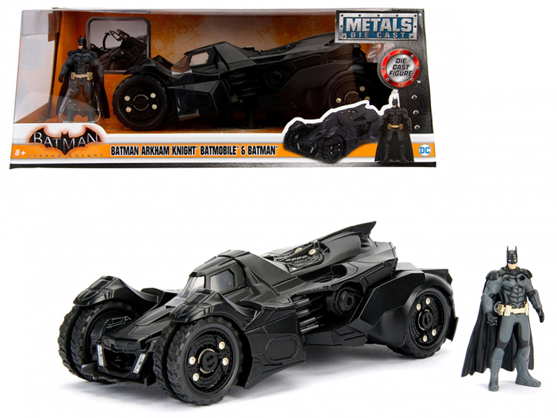 Jada Arkham Knight Batmobile with Batman Diecast Figure 1/24 Diecast Model Car by Jada