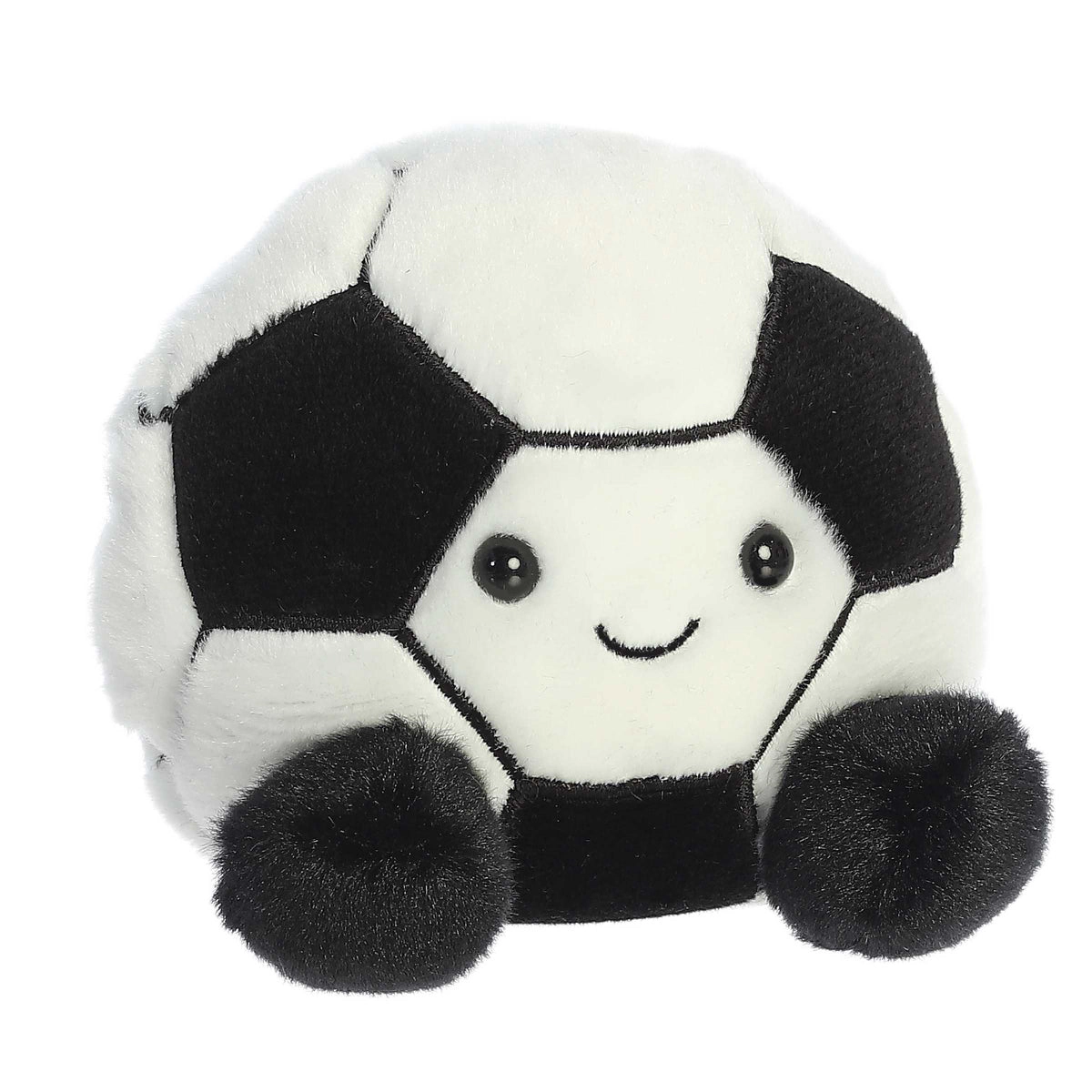 Aurora Palm Pals Striker Soccer Ball 5-Inch Stuffed Animal Plush