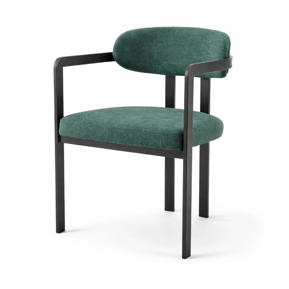 GOODSILO Upholstered Fabric Dining Side Chair