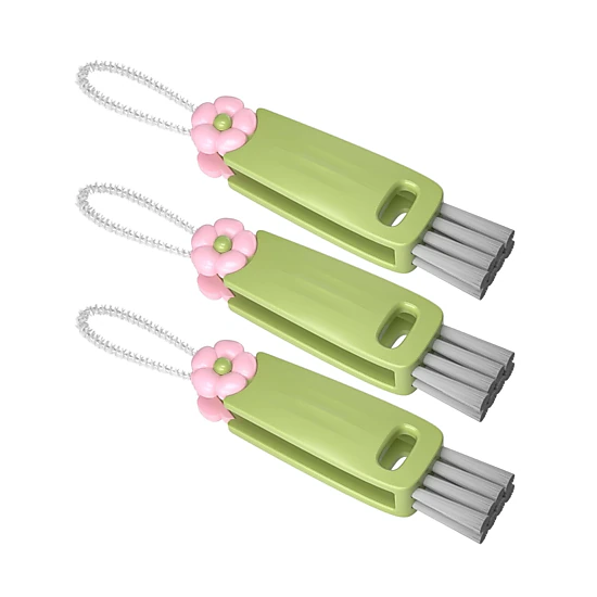 Stock Preferred 3in1 Cup Lid Gap Cleaning Brush Set Multifunctional Bottle Cleaner