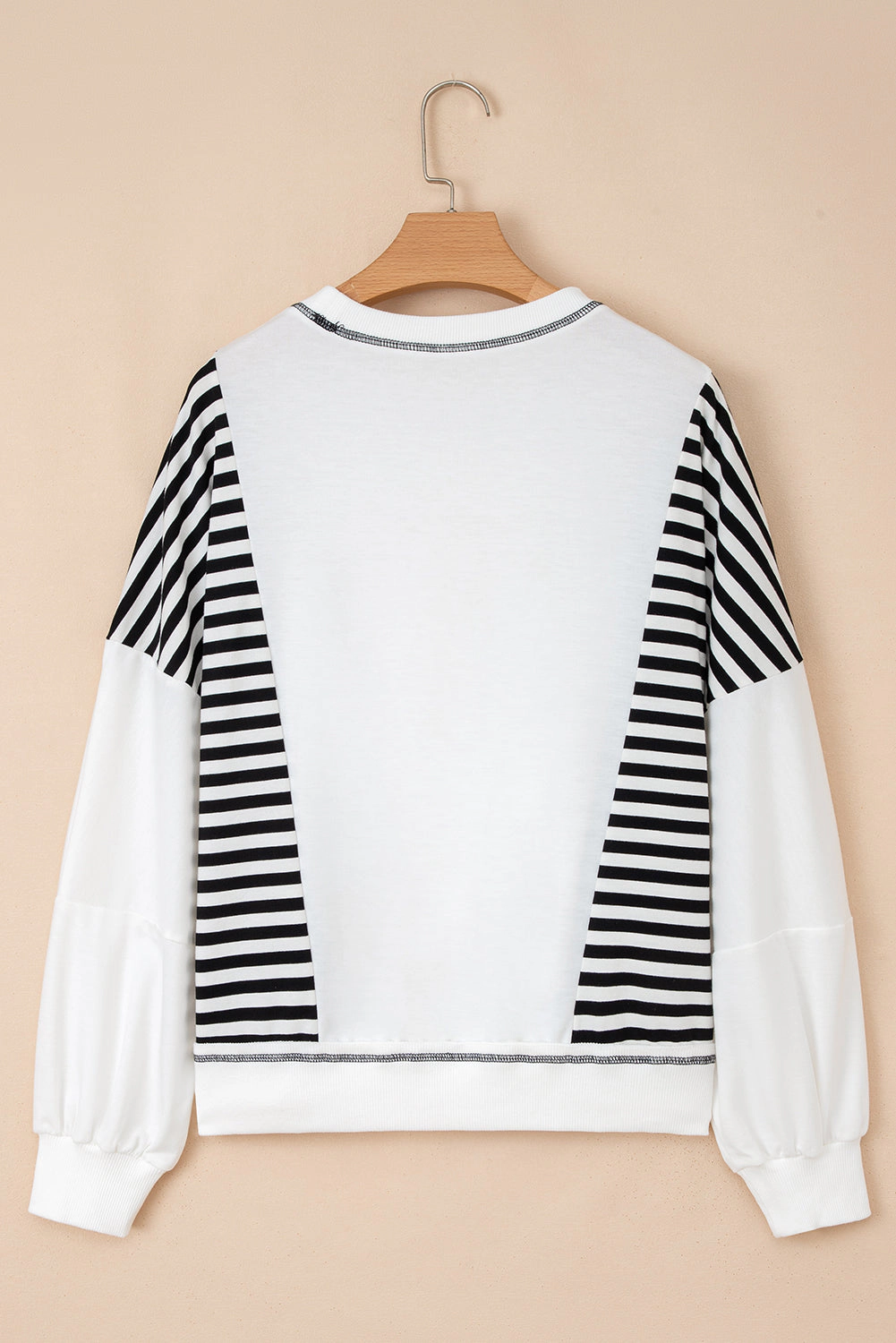 Threaded Pear Women's Clare Contrast Stitching Oversize Sweatshirt