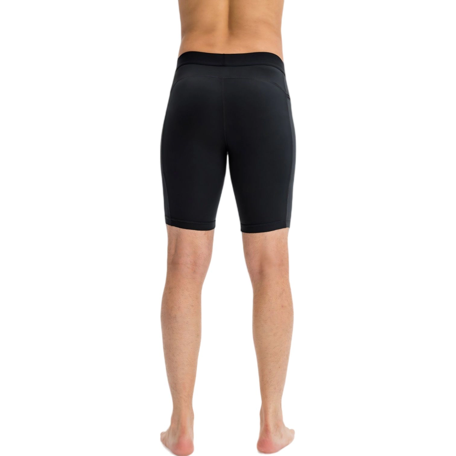 Anna-Kaci Men's Compression Biker Shorts with Side Pockets and Moisture-Wicking Stretch Fabric