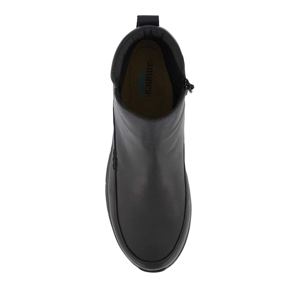 Andrea Womens Ultra Comfort Leather Booties