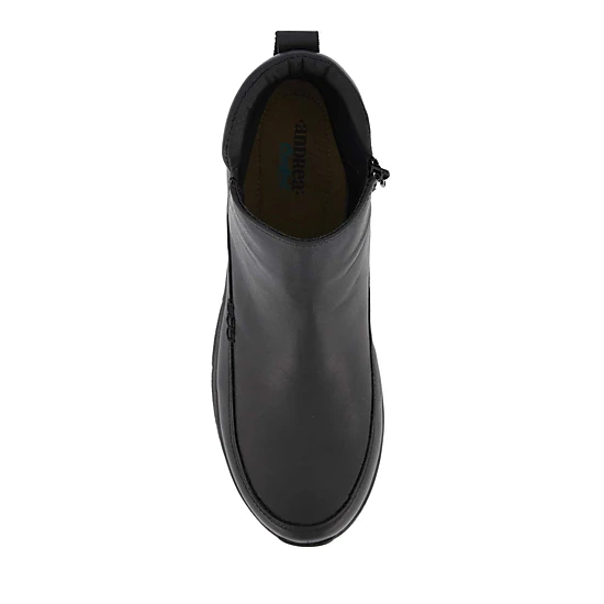 Andrea Womens Ultra Comfort Leather Booties