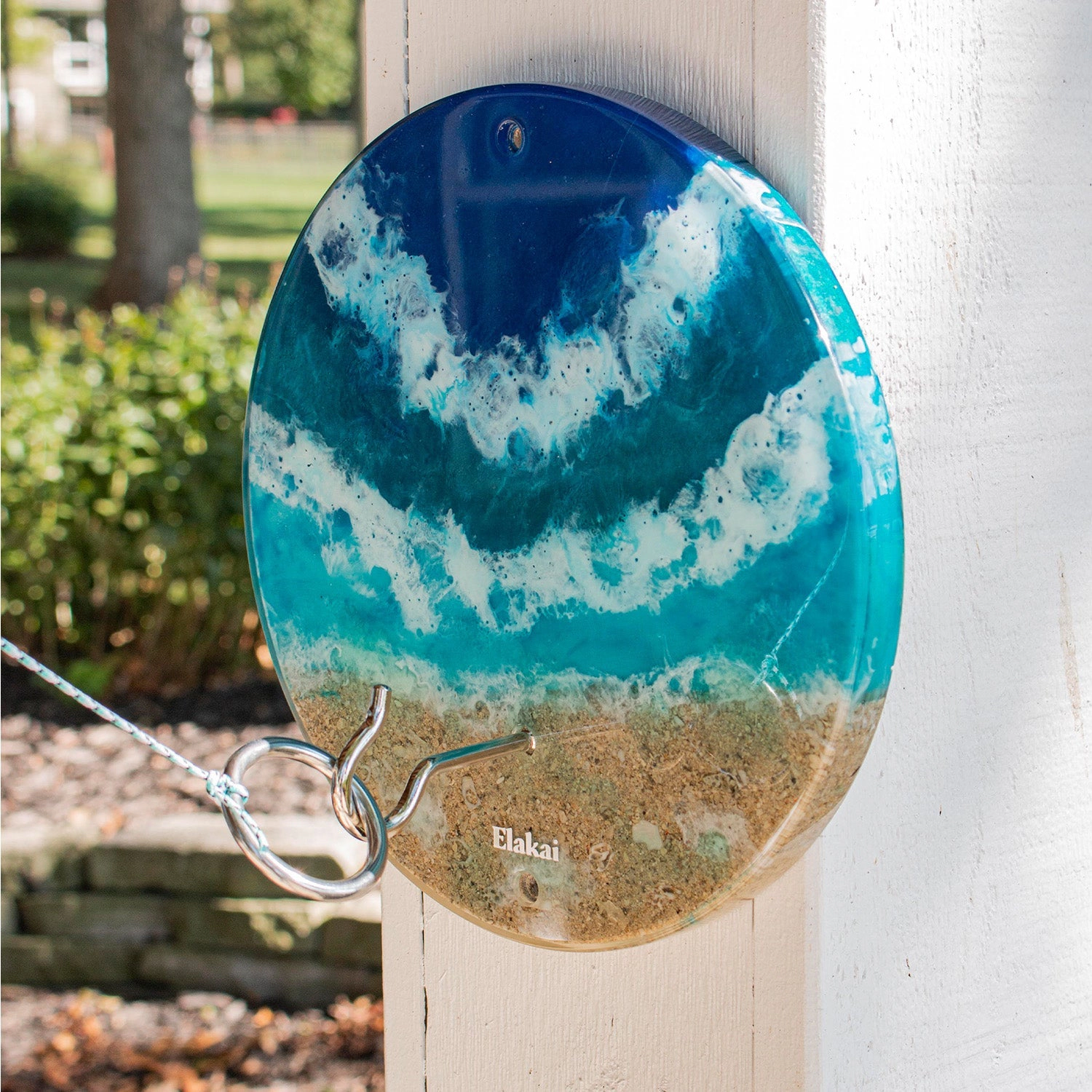 Elakai The Beach Epoxy Resin Wayfarer Art Hook Ring Game