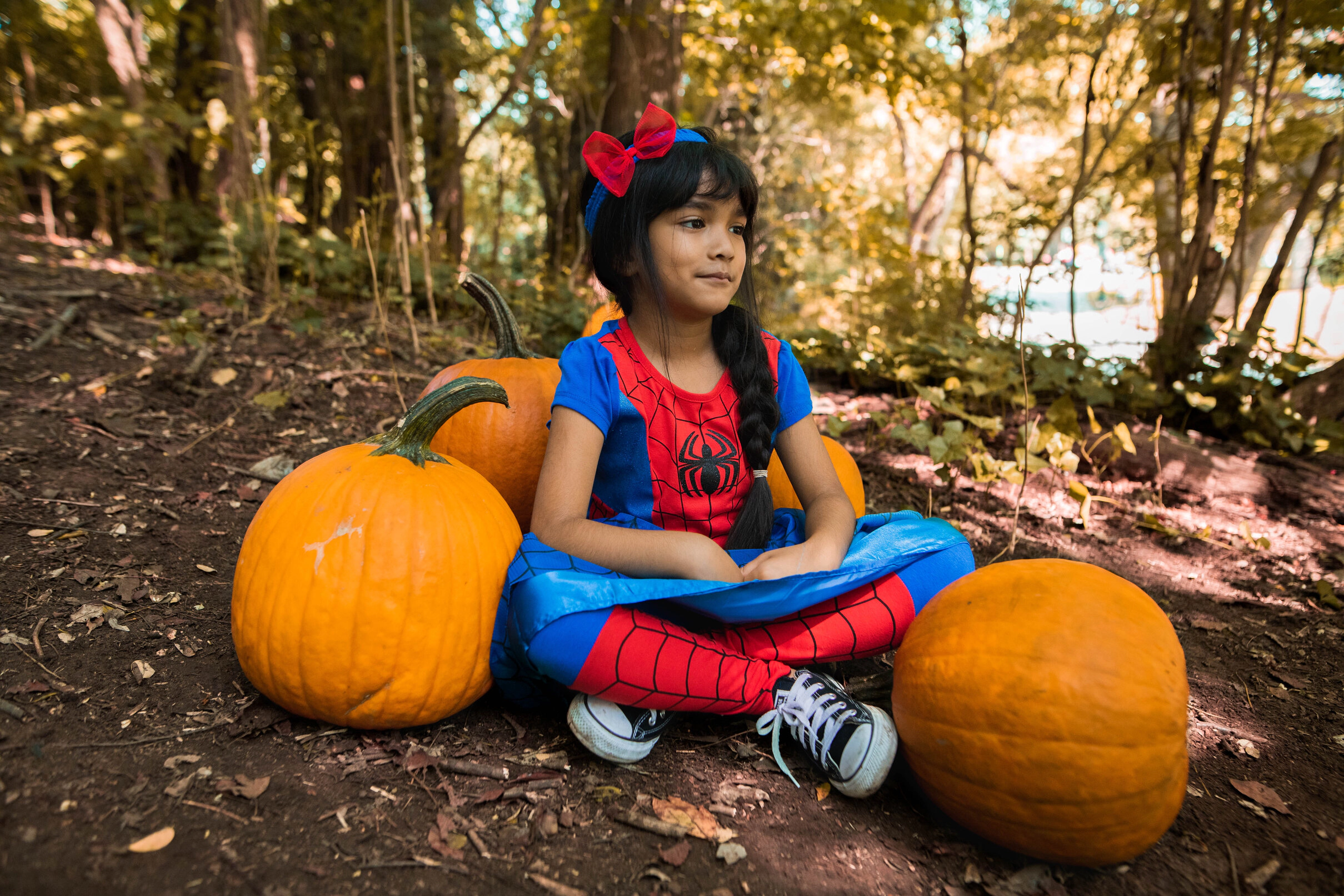Marvel Spider-Man Girls' Cosplay Tutu Dress and Leggings Set
