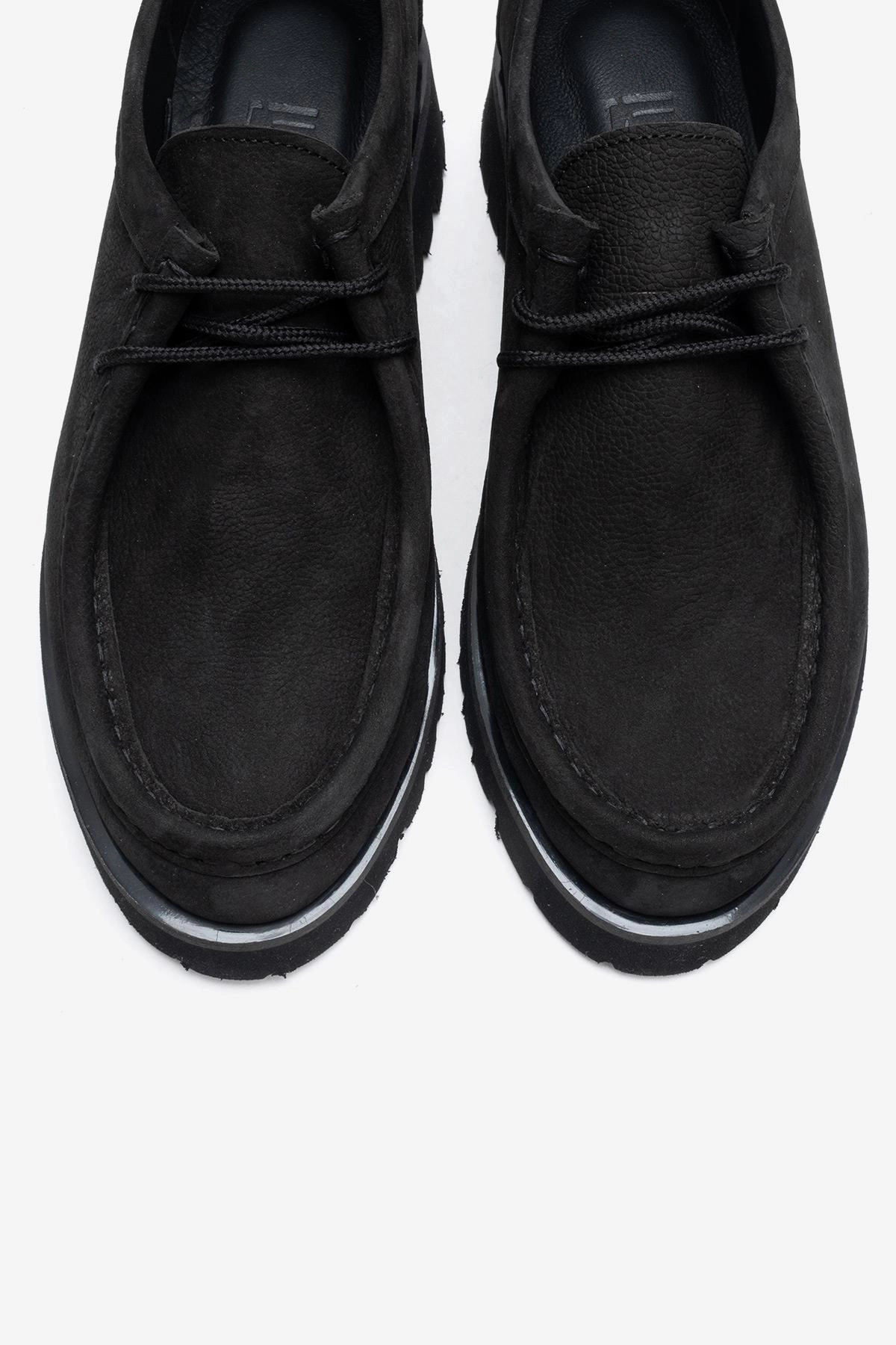 Forever & Always Womens Talia Leather Lace Up Loafer