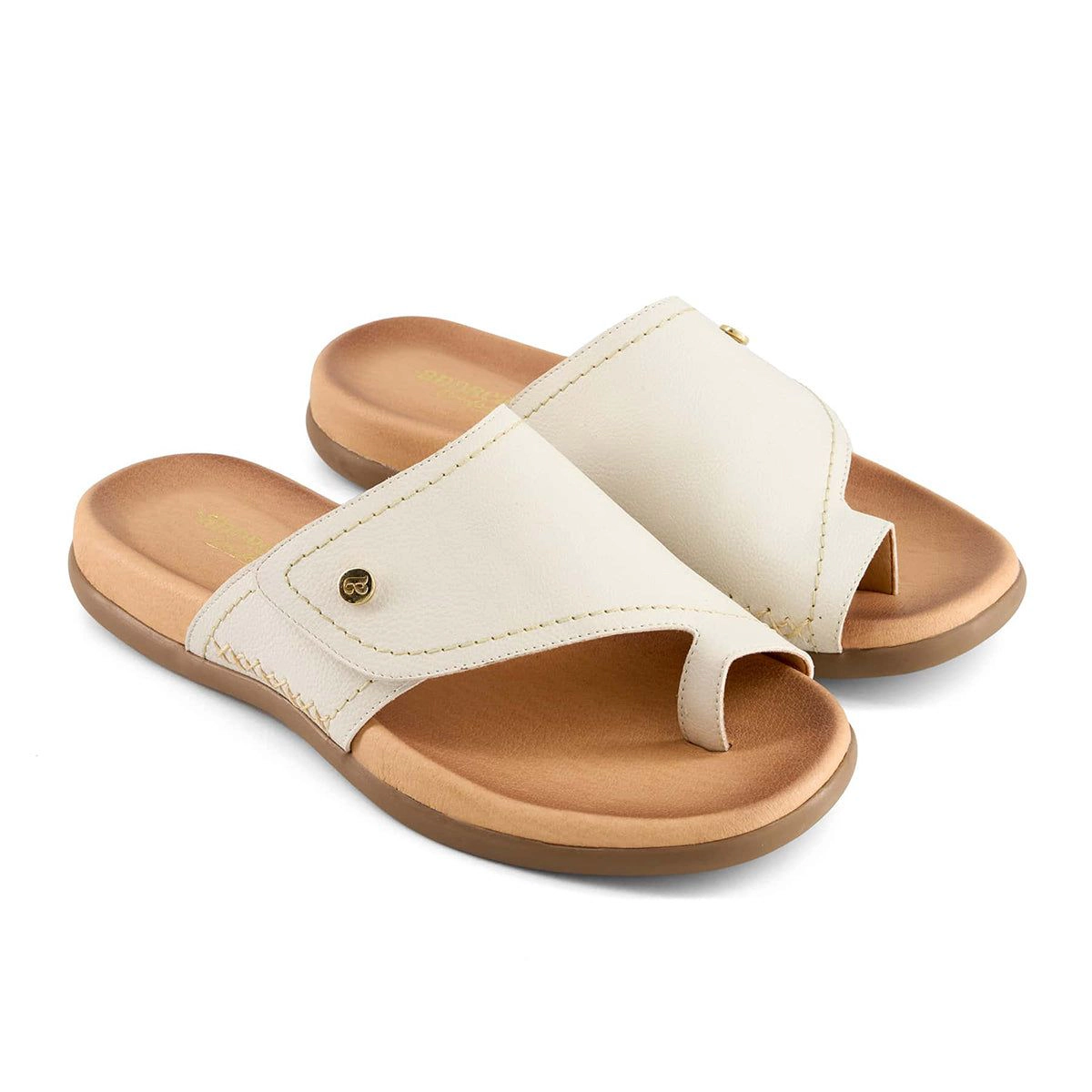 Andrea Womens Comfort Slip On Sandals