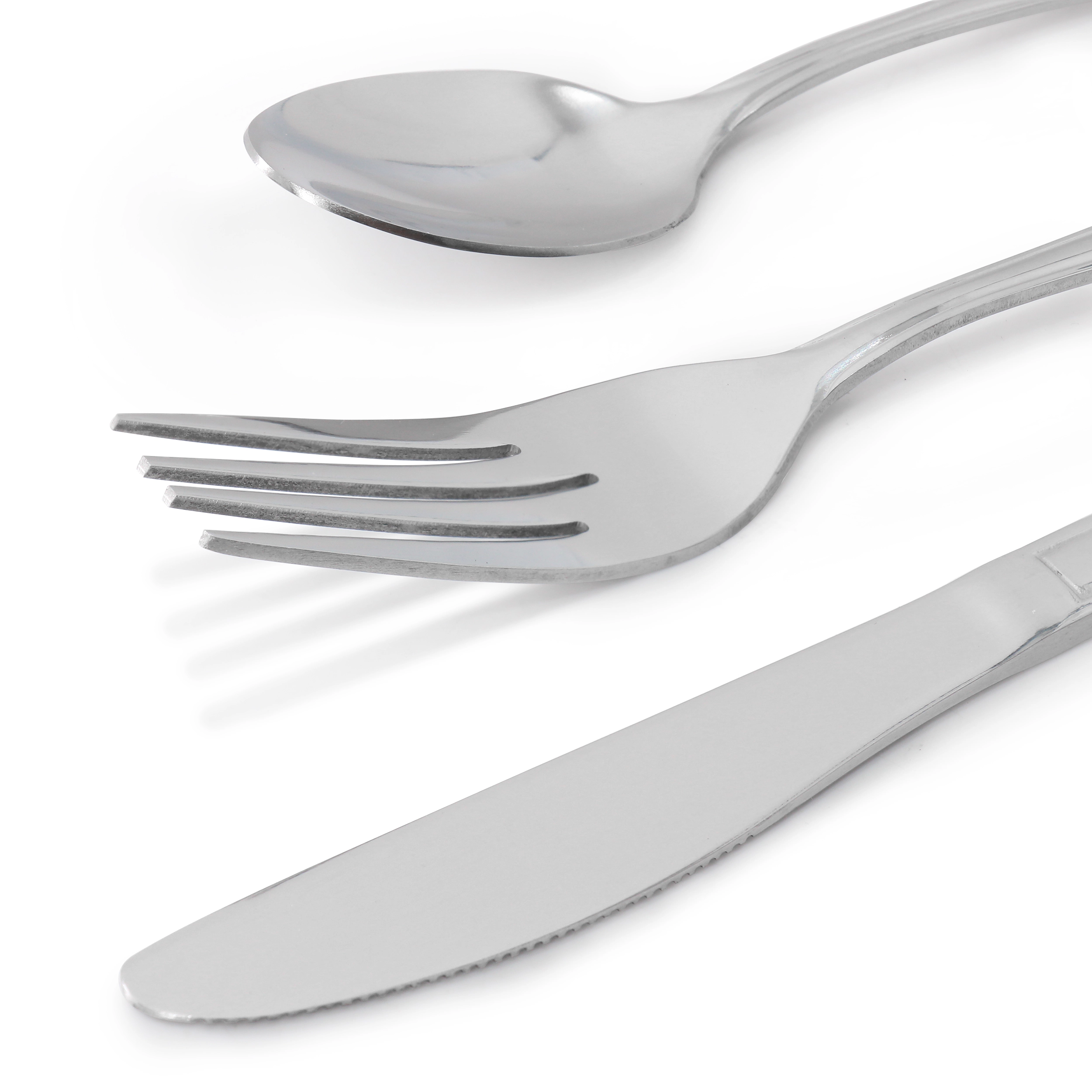 Gibson Everyday Fairmont 3 Piece Stainless Steel Flatware Set