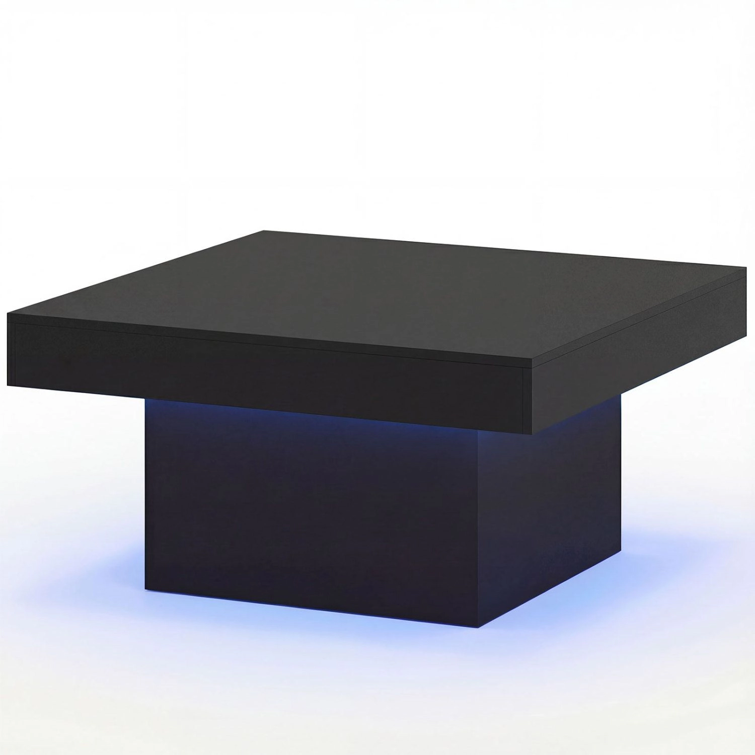 SlickBlue Coffee Table with LED Lights and RGB Dynamic Modes