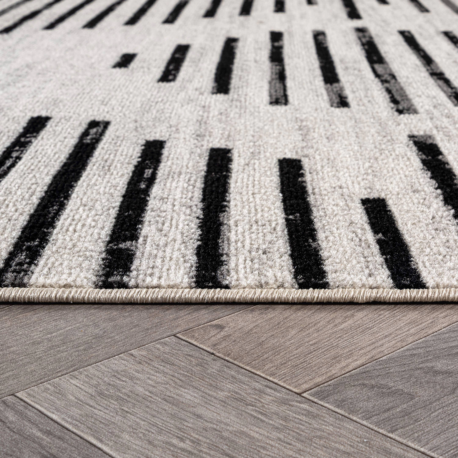 World Rug Gallery Contemporary Abstract Area Rug for Living Room, Bedroom, or Entryway – Low Pile