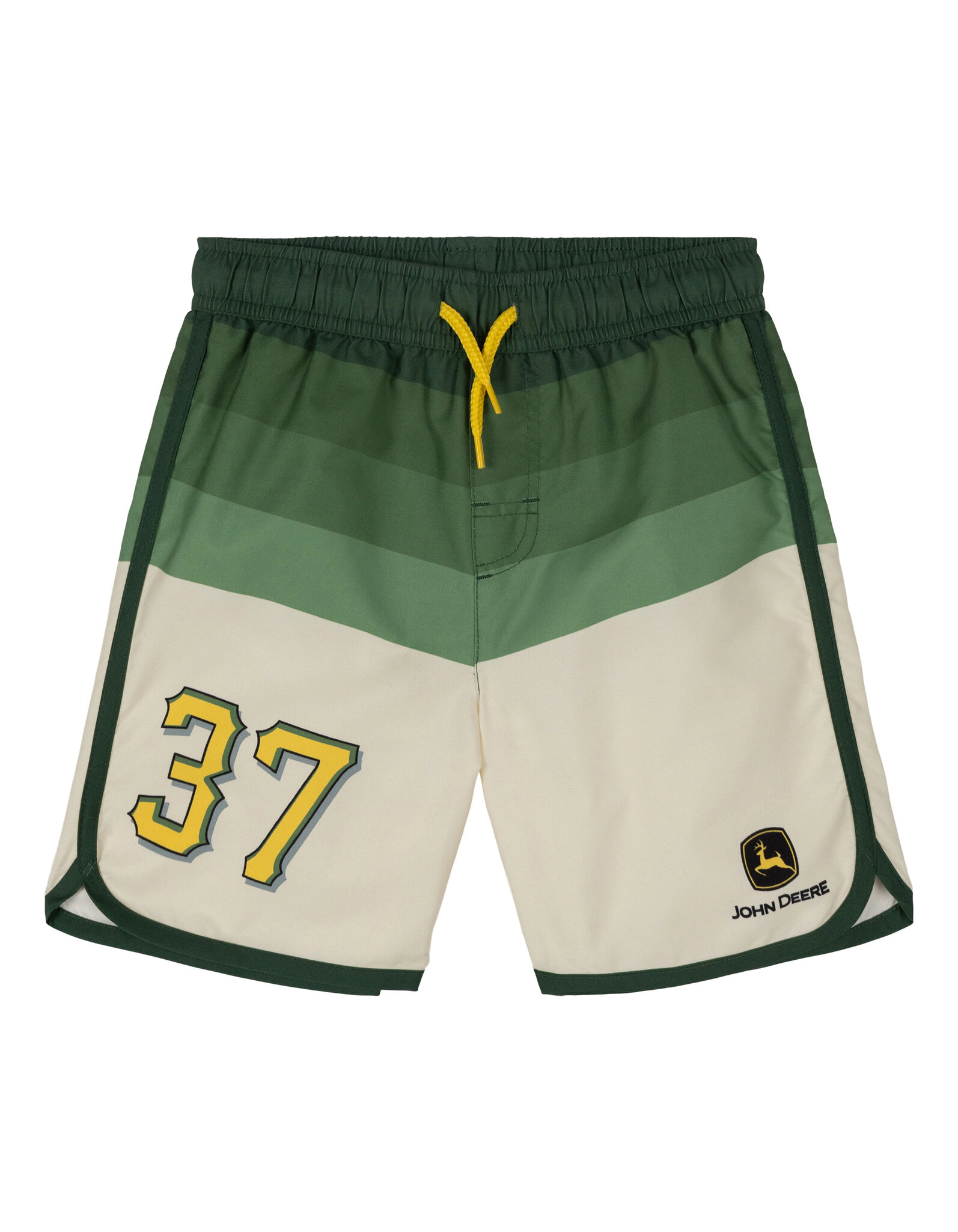 John Deere Boys' 2-Piece Rash Guard and Swim Trunks Set