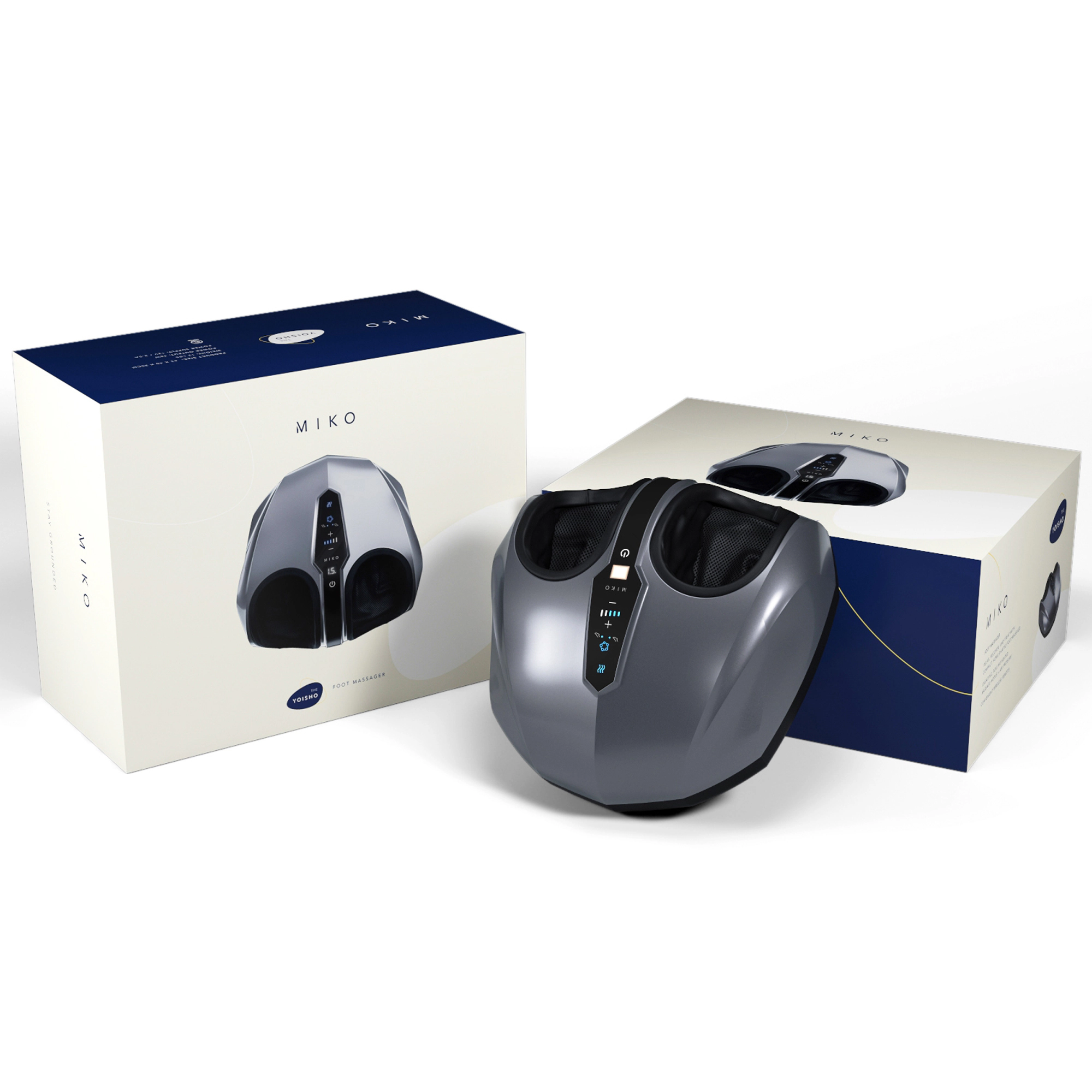 Miko Shiatsu Foot Massager Machine with Kneading and Switchable Heat