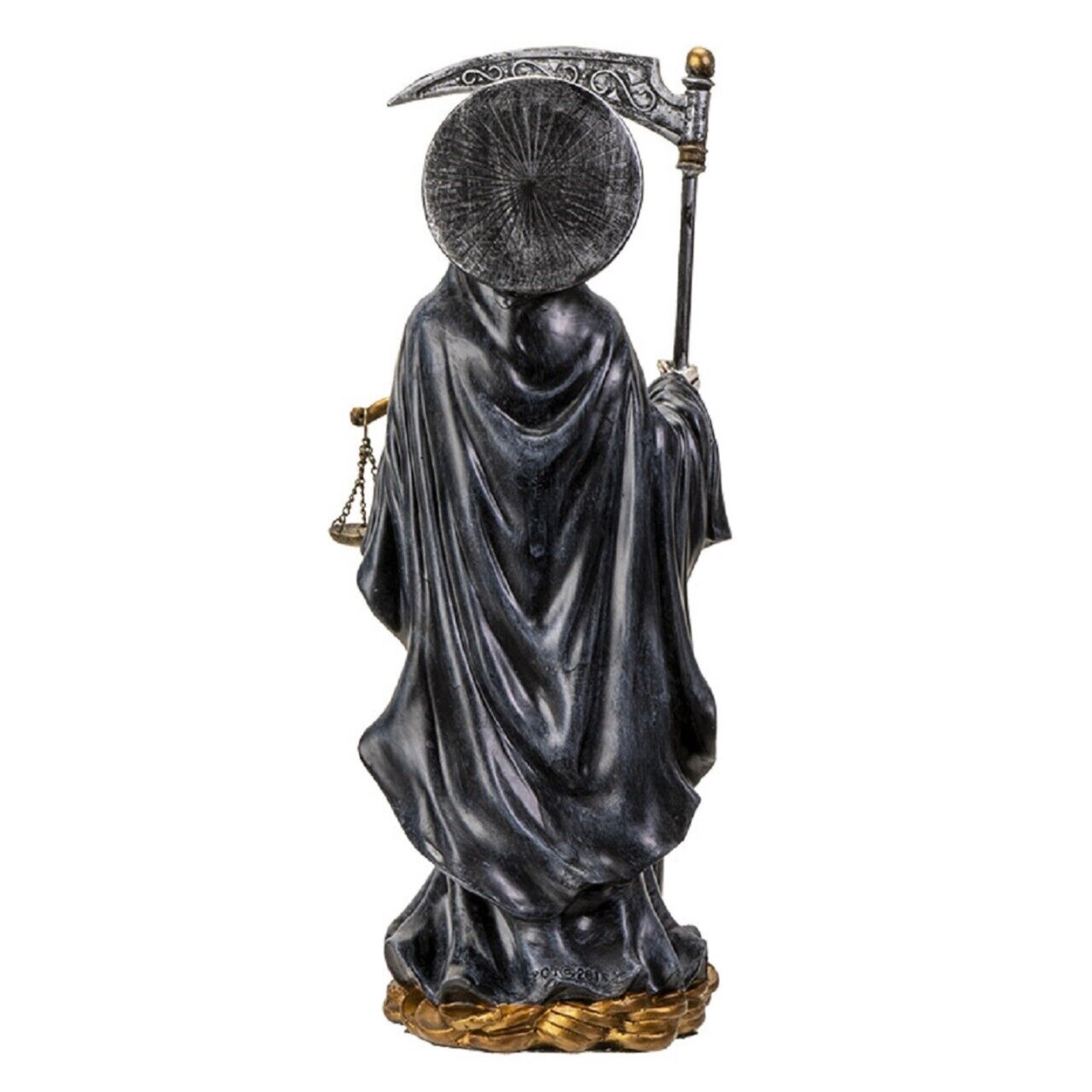 Pacific Giftware Santa Muerte Black Gown Figurine Death 10 Inch