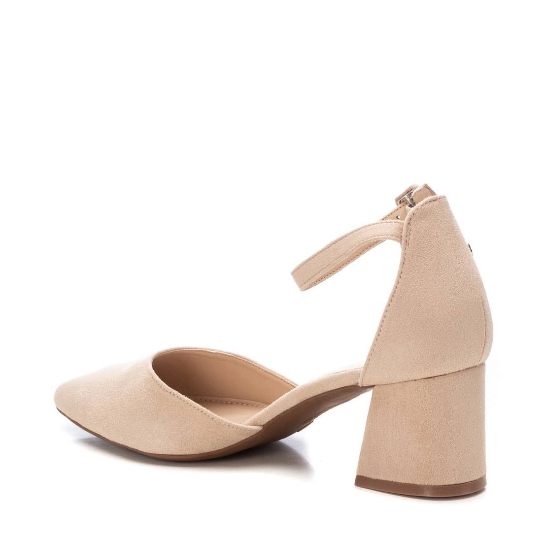 Refresh Women's Pumps Pointed Toe Ankle Strap Block Heel