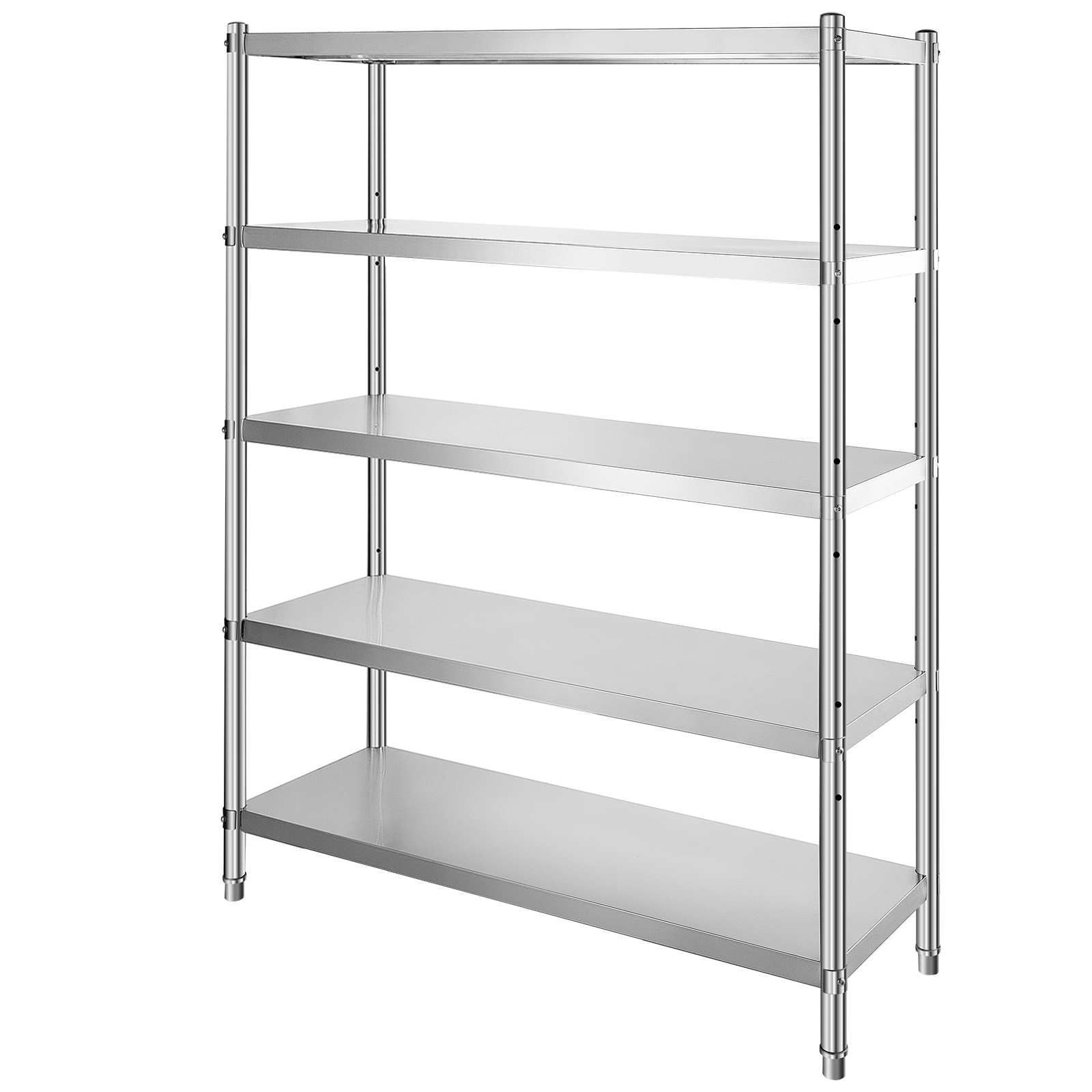 Flynama 5 Tier 36.3 x 16.3 x 71.4 in Shelves 2000 LBS Adjustable Heavy Duty Utility Rack for Garage Warehouse Kitchen