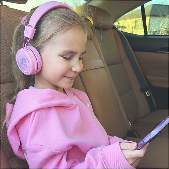 MEE audio KidJamz KJ55U (2 Pack) Safe Listening USB-C Kid's Headphones with LED Lights