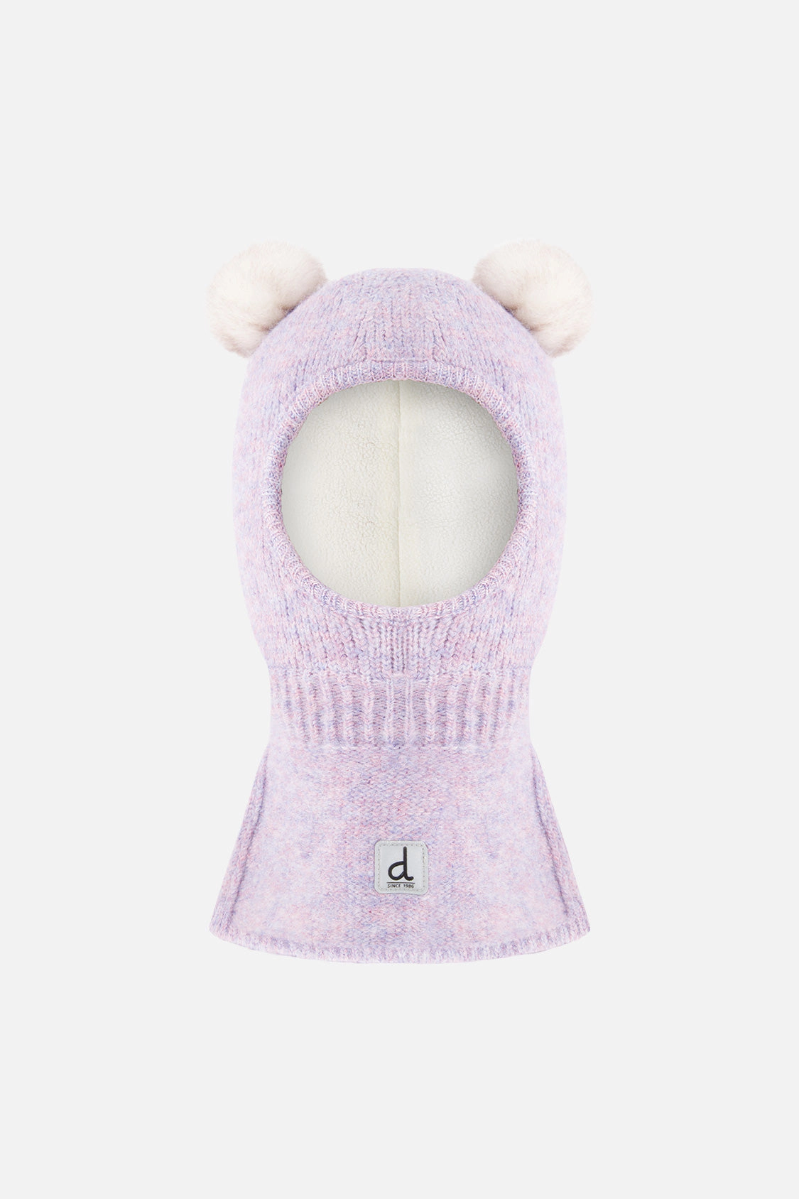 Deux par Girls Bear Ear Knit Balaclava