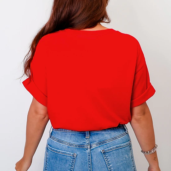 Simply Sage Market - Women's Garment Dyed Graphic T-Shirt - Touch Down Stars