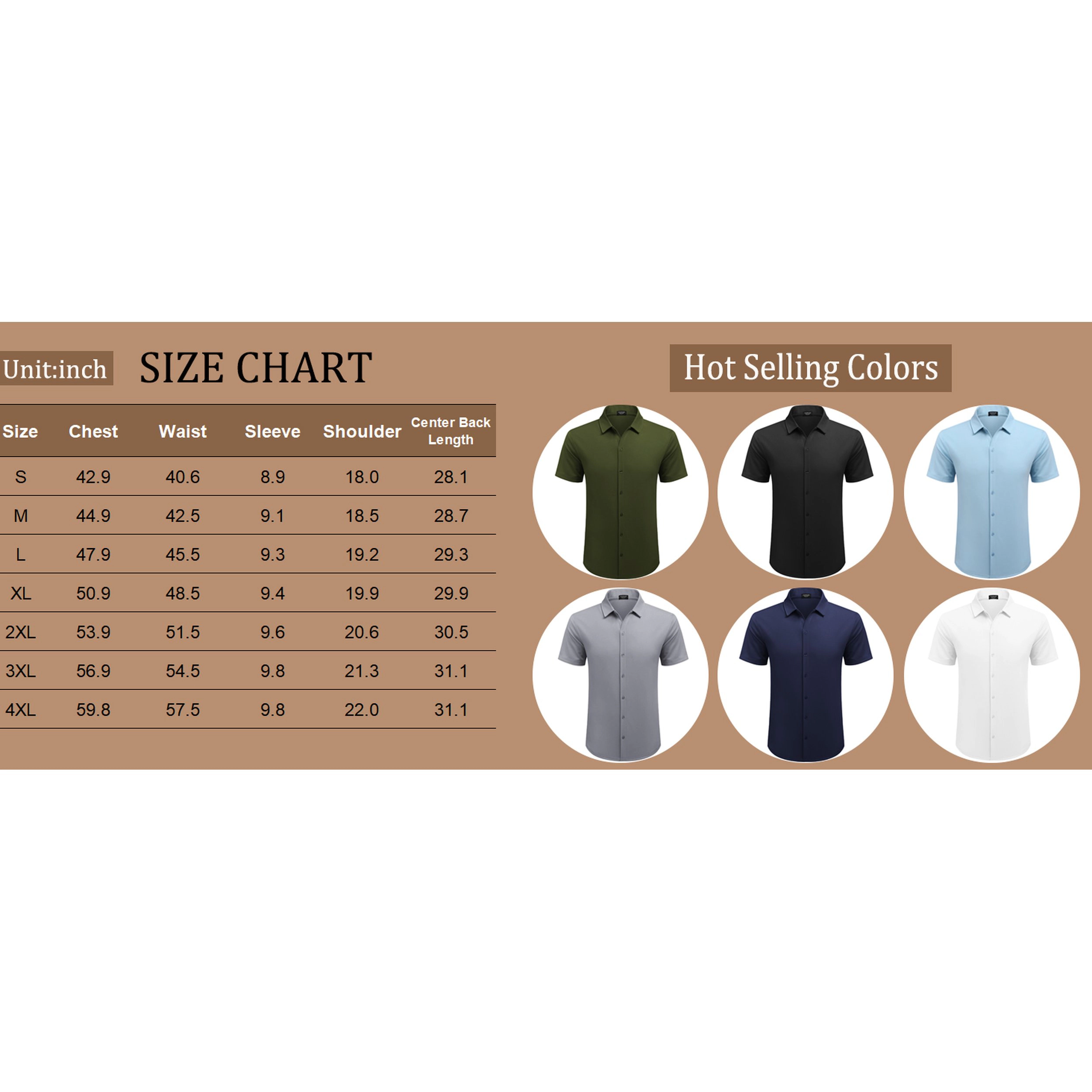 COOFANDY Men's Regular Fit Short Sleeve Camp Shirt