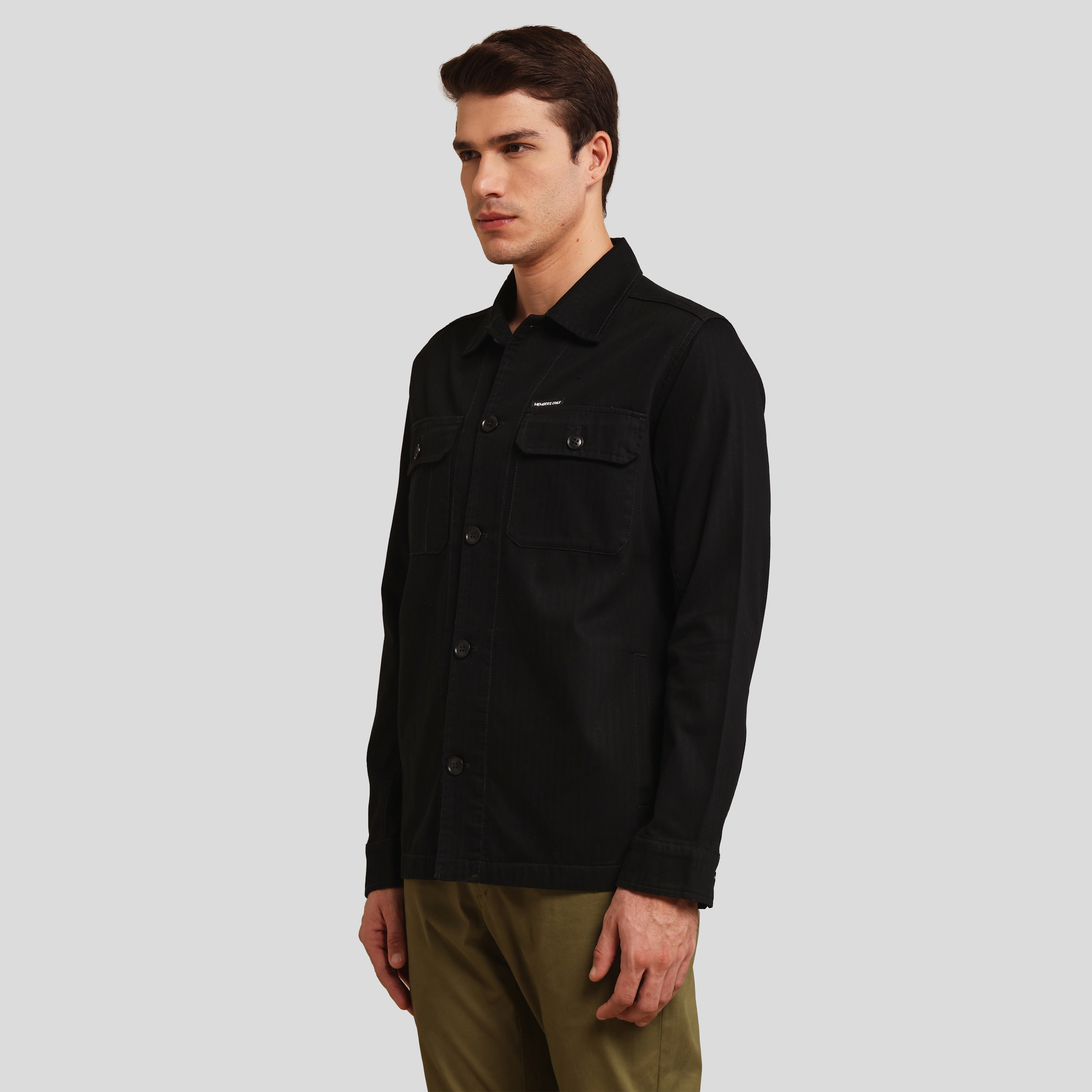 Members Only Men's Shirt Jacket