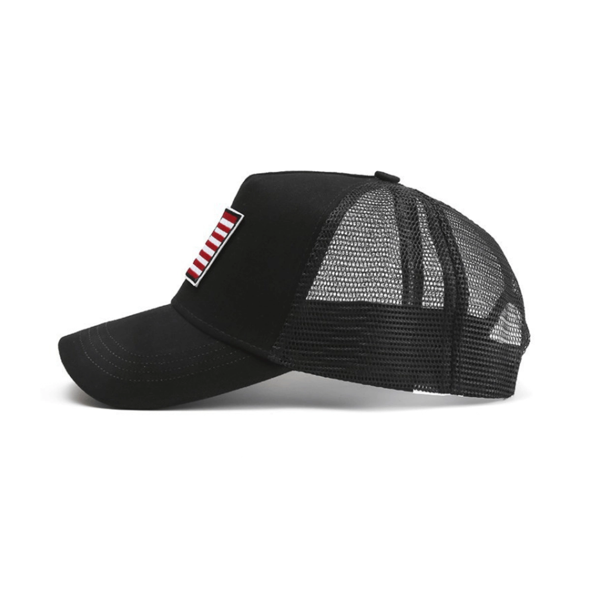 JupiterGear Unisex American Flag Trucker Hat with Adjustable Strap