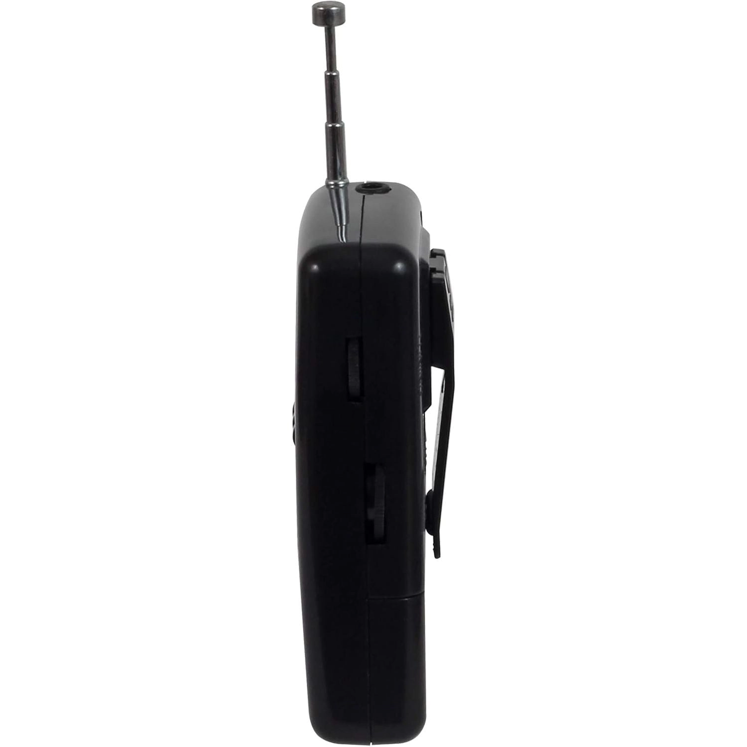Jensen AM/FM Portable Pocket Radio MR-180, Black