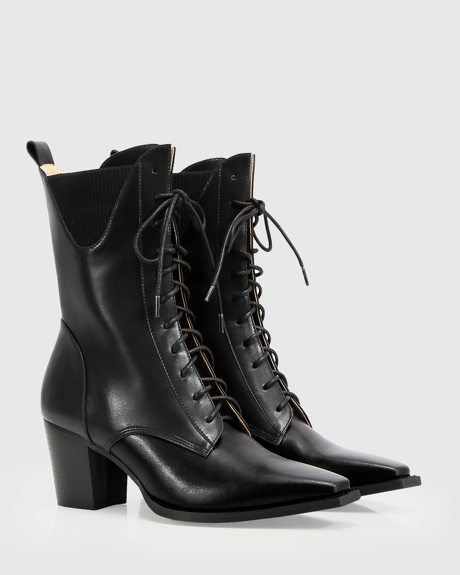 Belle & Bloom Womens Jumping Ship Laced Boot