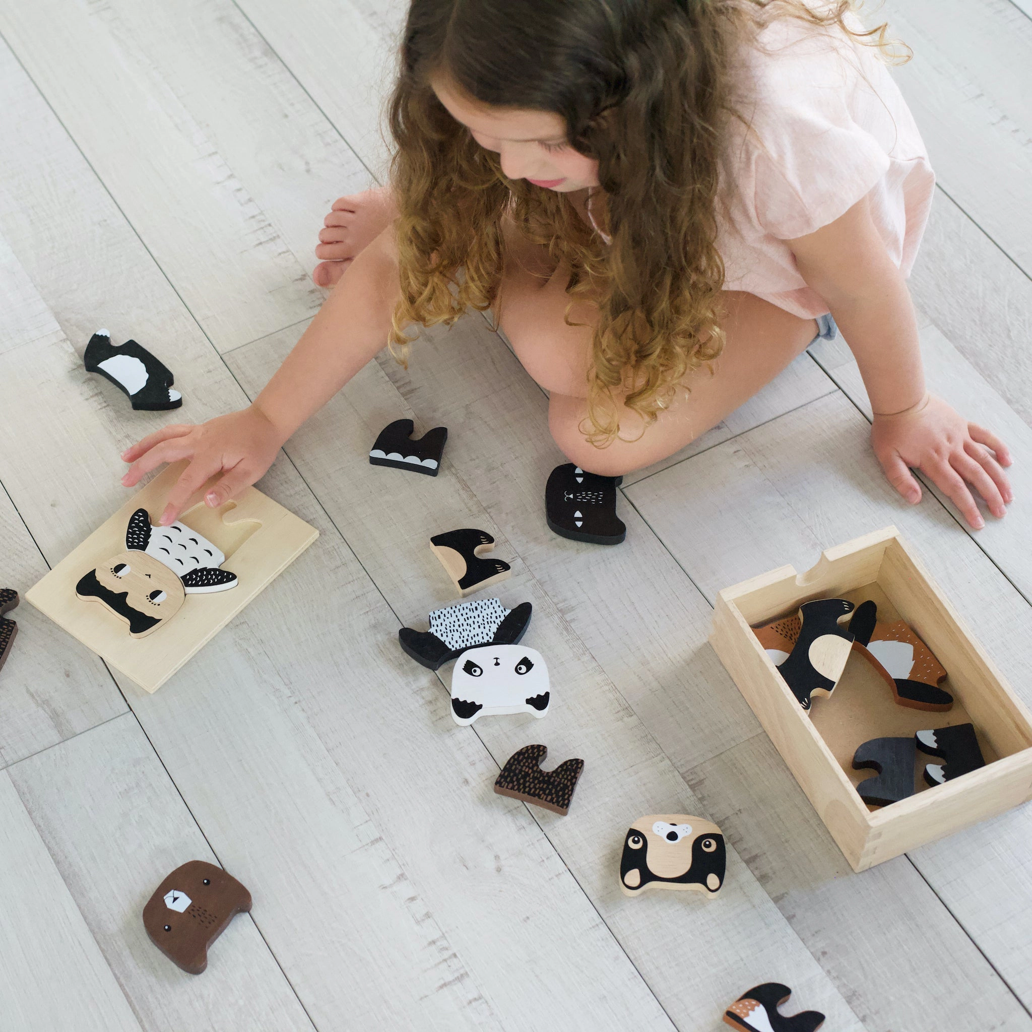 Wee Gallery Mix and Match Animal Tiles