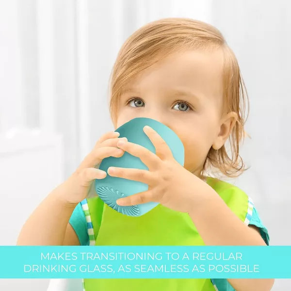 Sperric Silicone Mini Sippy Cups for Toddlers Baby Drinking Training Cup 4.5 Oz