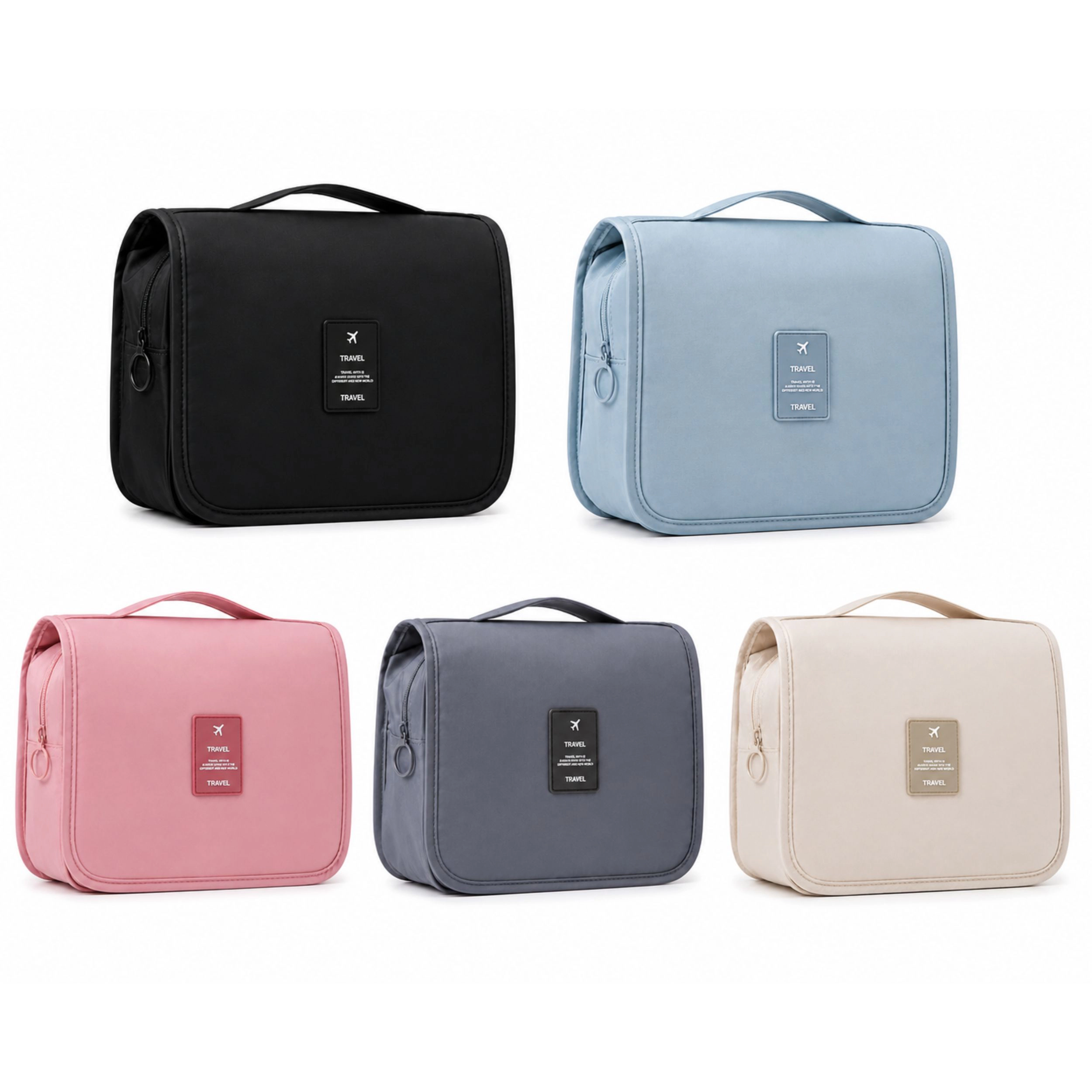 Home Collection Travel Makeup Bag Hanging Toiletry Organizer Storage Case