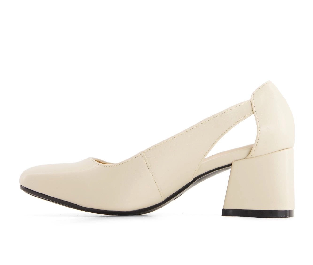 Andrea Womens Square Toe Pumps